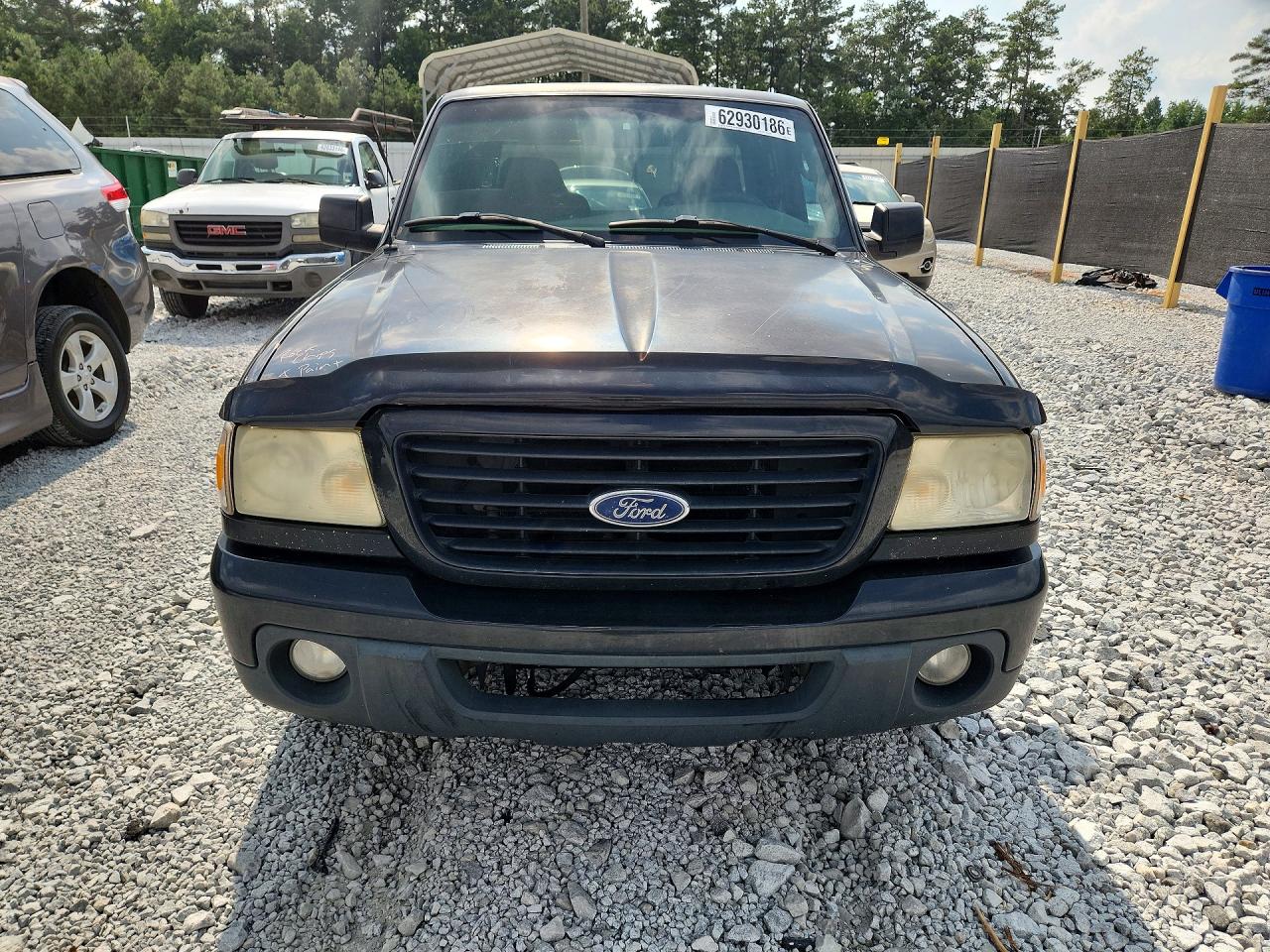 2008 Ford Ranger Super Cab Black vin: 1FTYR44U08PA15971