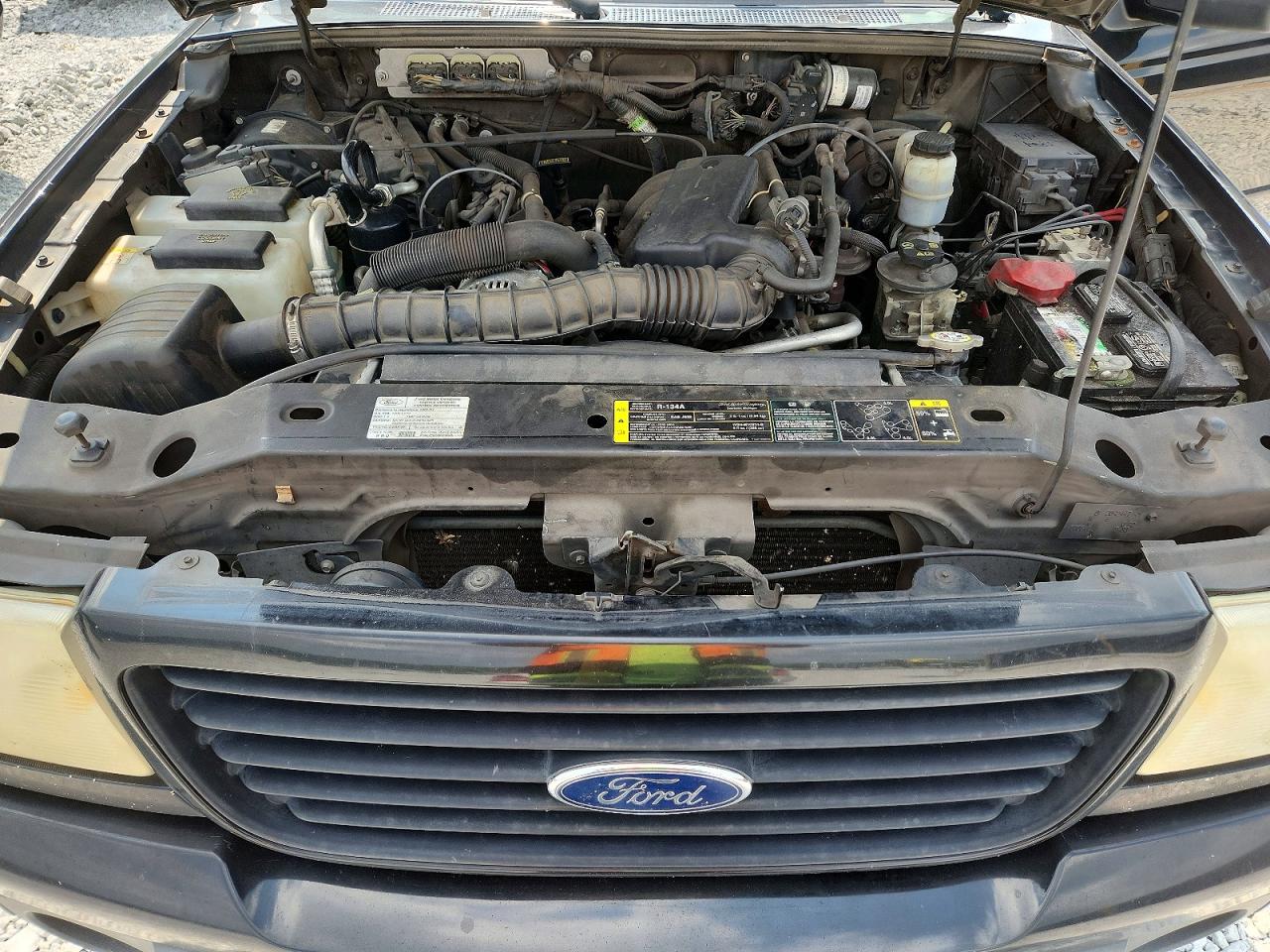 2008 Ford Ranger Super Cab Black vin: 1FTYR44U08PA15971