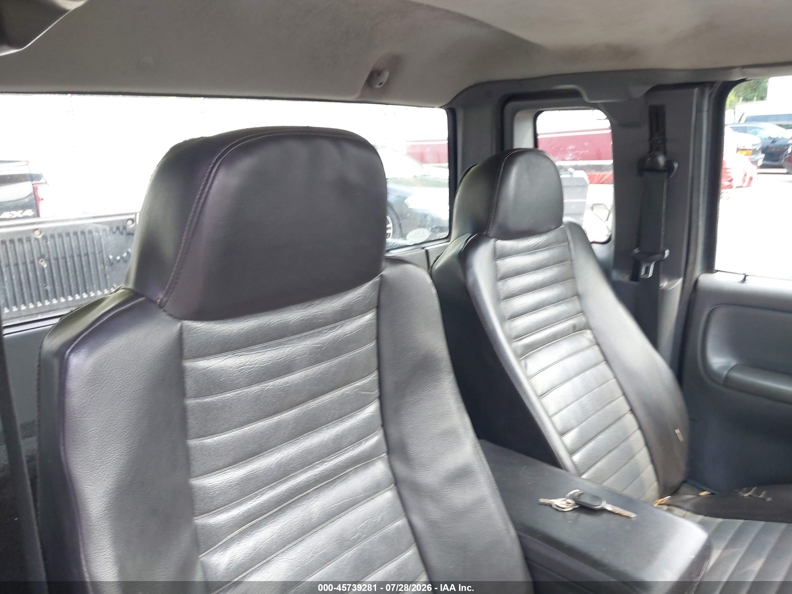 2008 Ford Ranger Sport/xlt Black vin: 1FTYR44U08PA37405