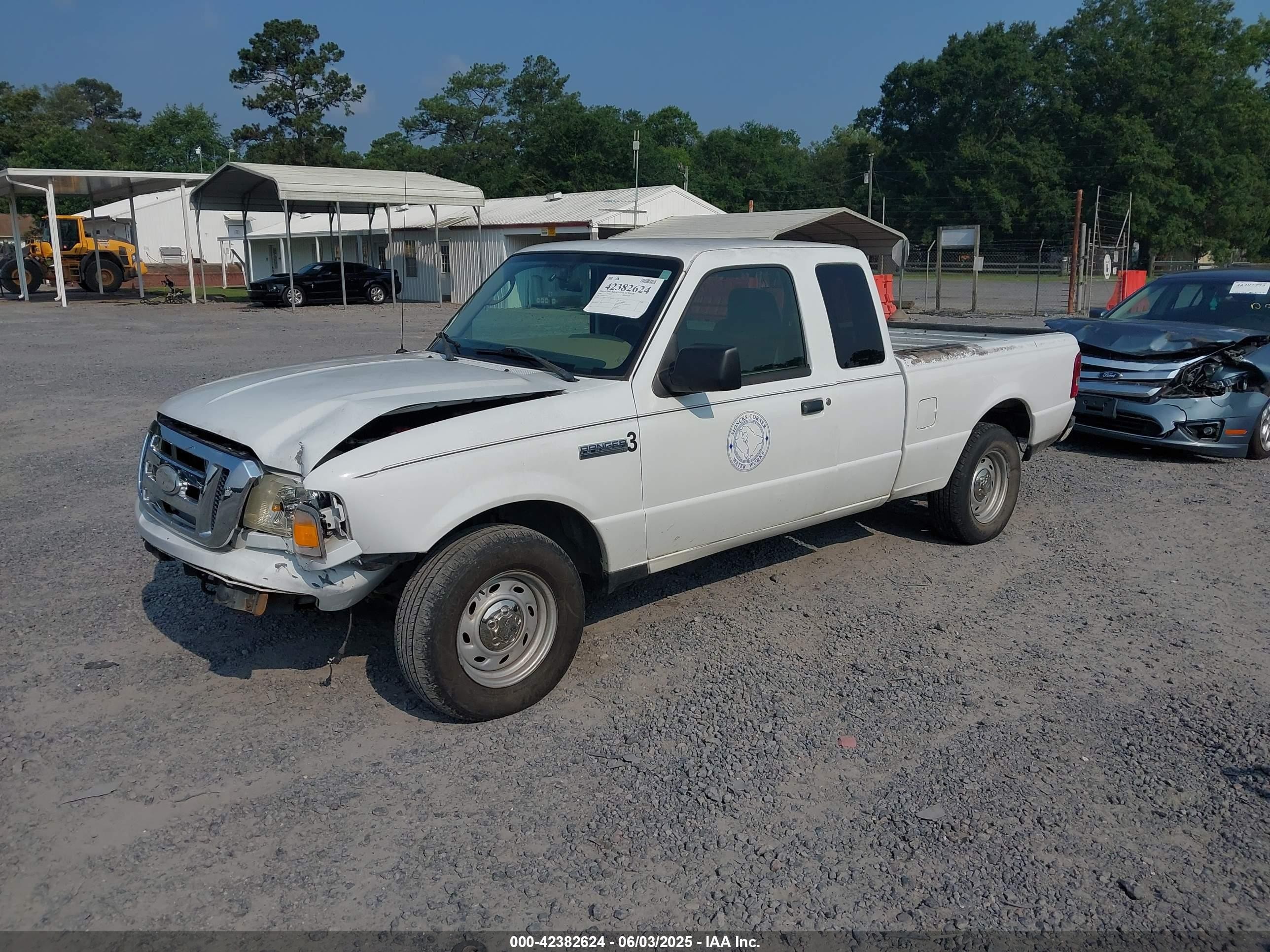 2008 Ford Ranger Sport/xlt White vin: 1FTYR44U08PA99418