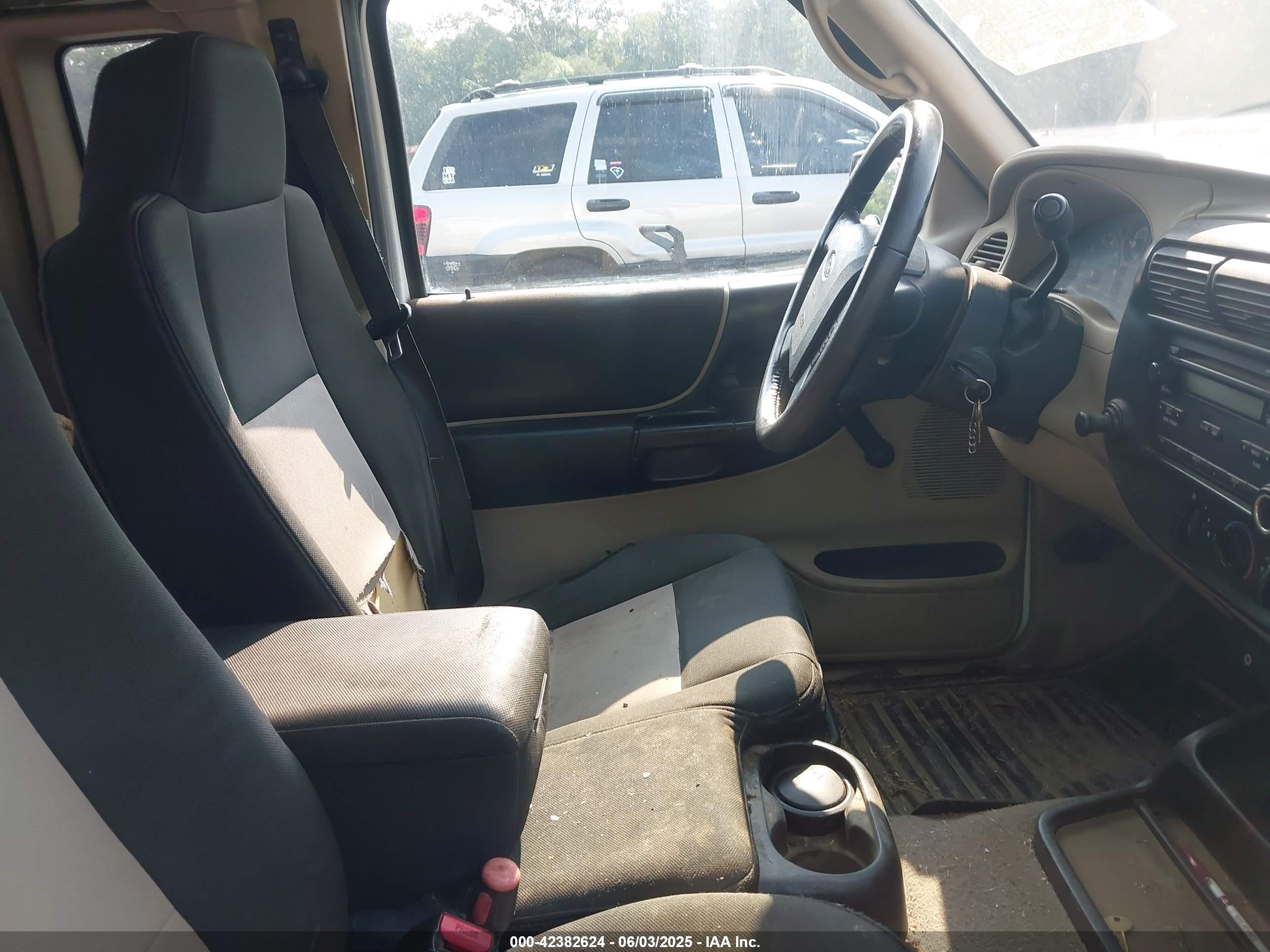 2008 Ford Ranger Sport/xlt White vin: 1FTYR44U08PA99418