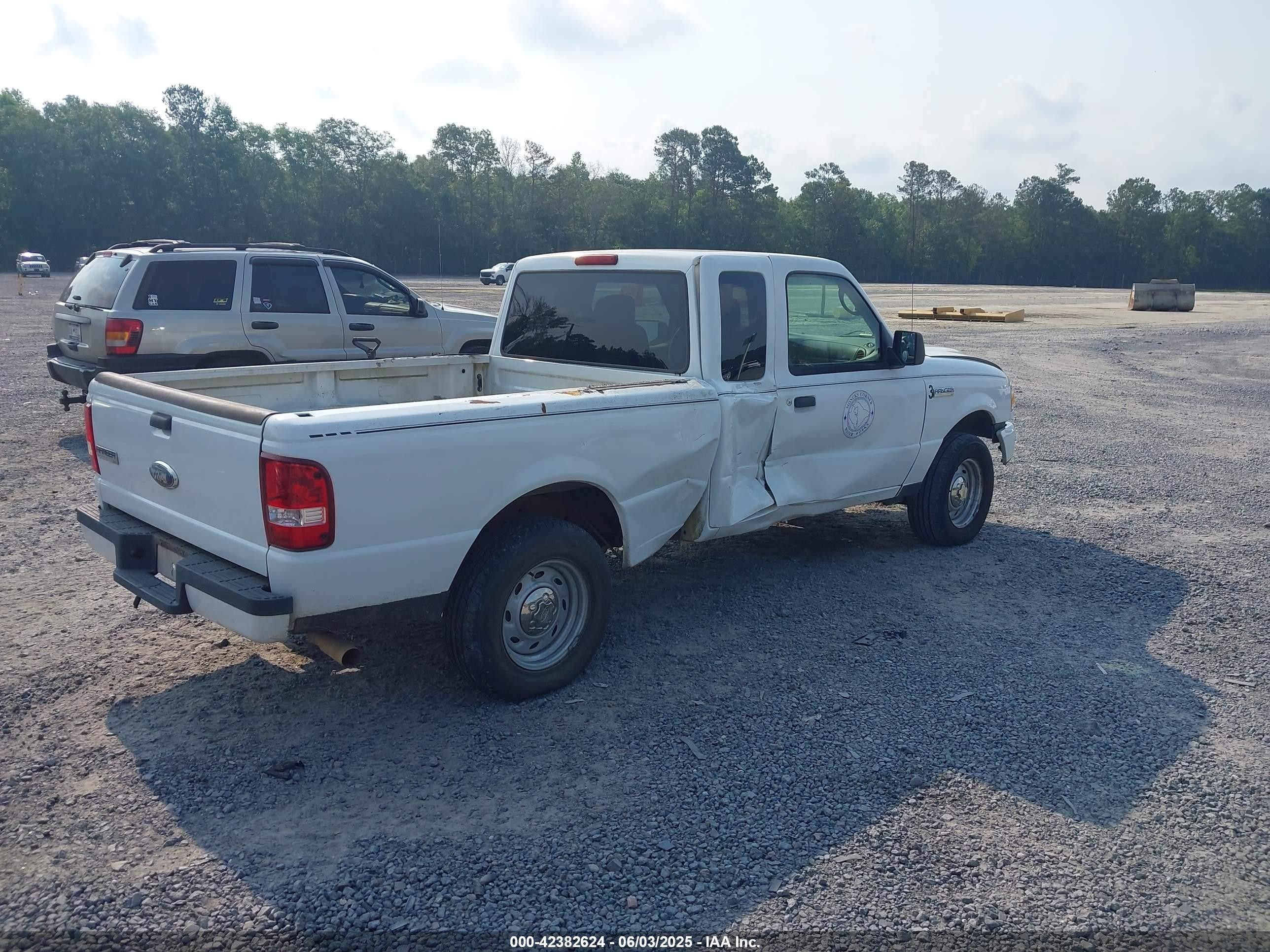 2008 Ford Ranger Sport/xlt White vin: 1FTYR44U08PA99418