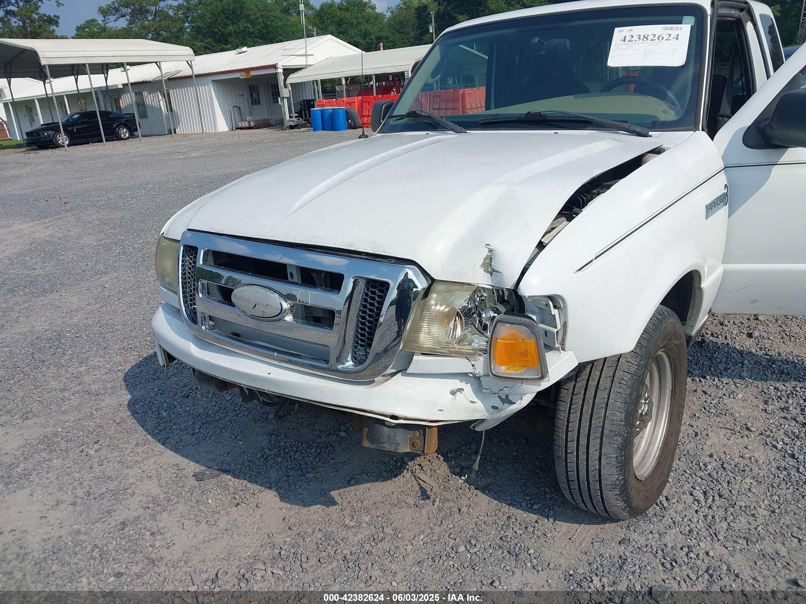 2008 Ford Ranger Sport/xlt White vin: 1FTYR44U08PA99418