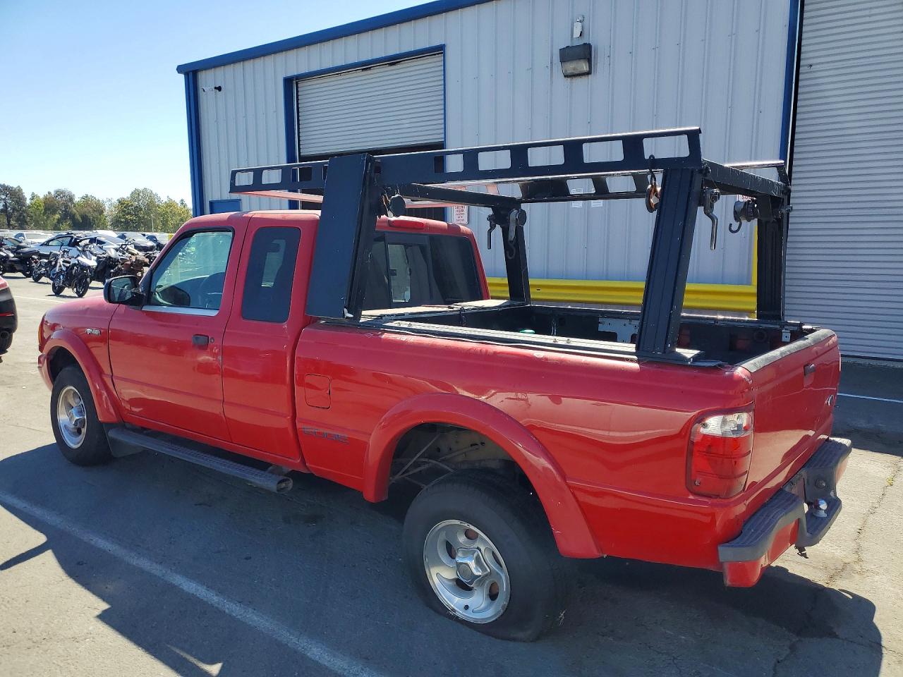 2002 Ford Ranger Super Cab Red vin: 1FTYR44U12PA34763