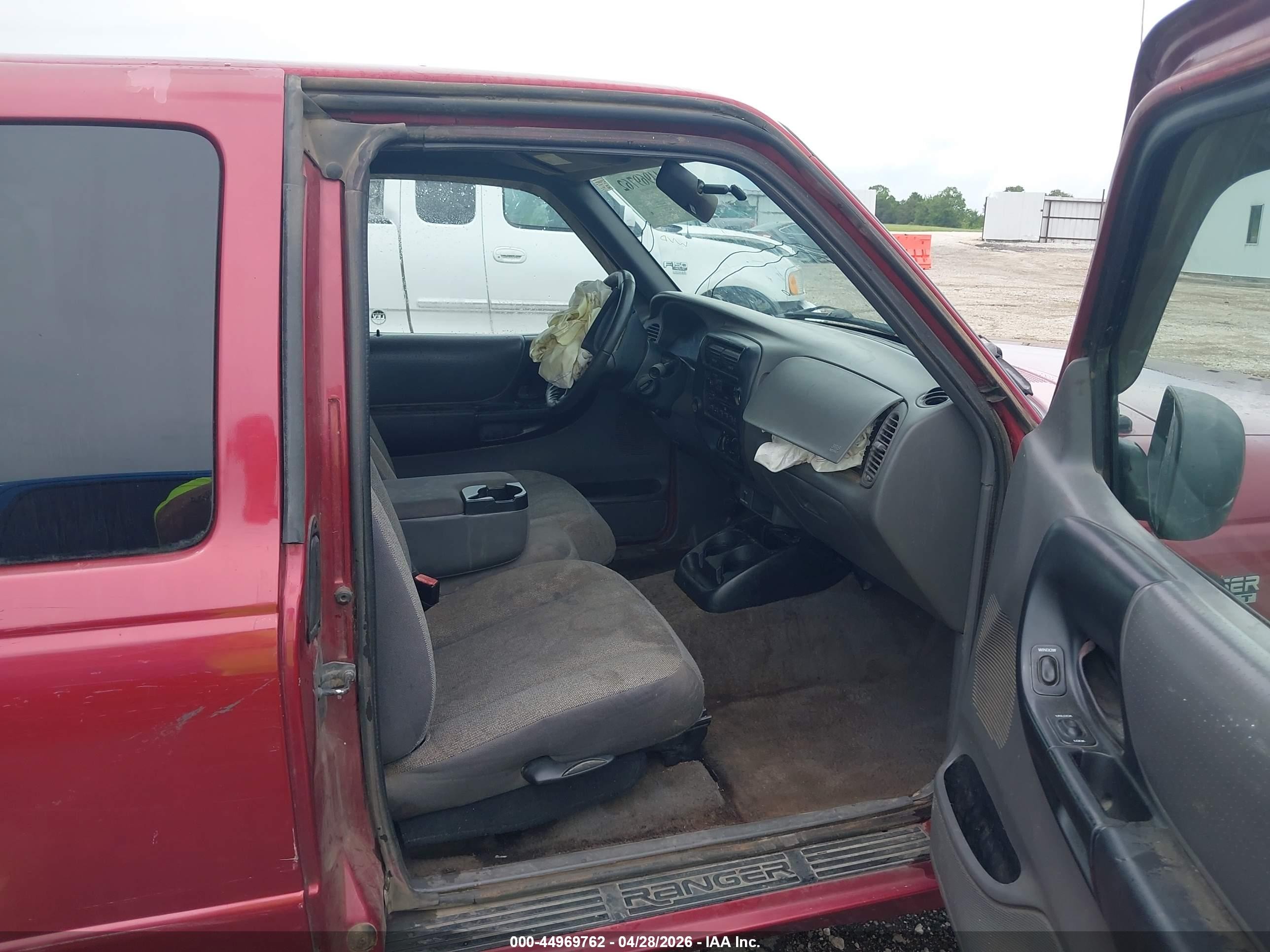 2002 Ford Ranger Edge/tremor/xlt Maroon vin: 1FTYR44U12TA42935