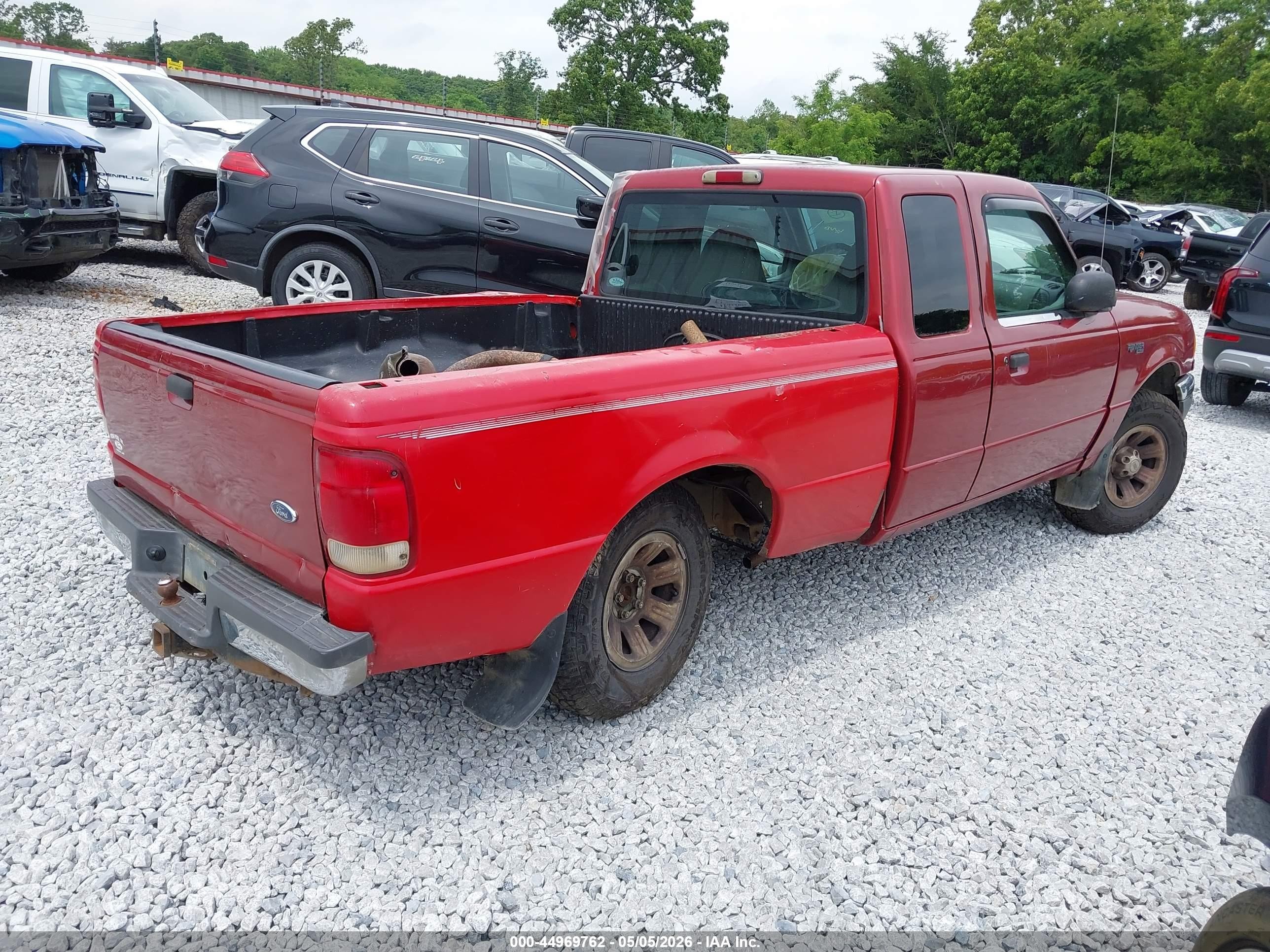 2002 Ford Ranger Edge/tremor/xlt Maroon vin: 1FTYR44U12TA42935