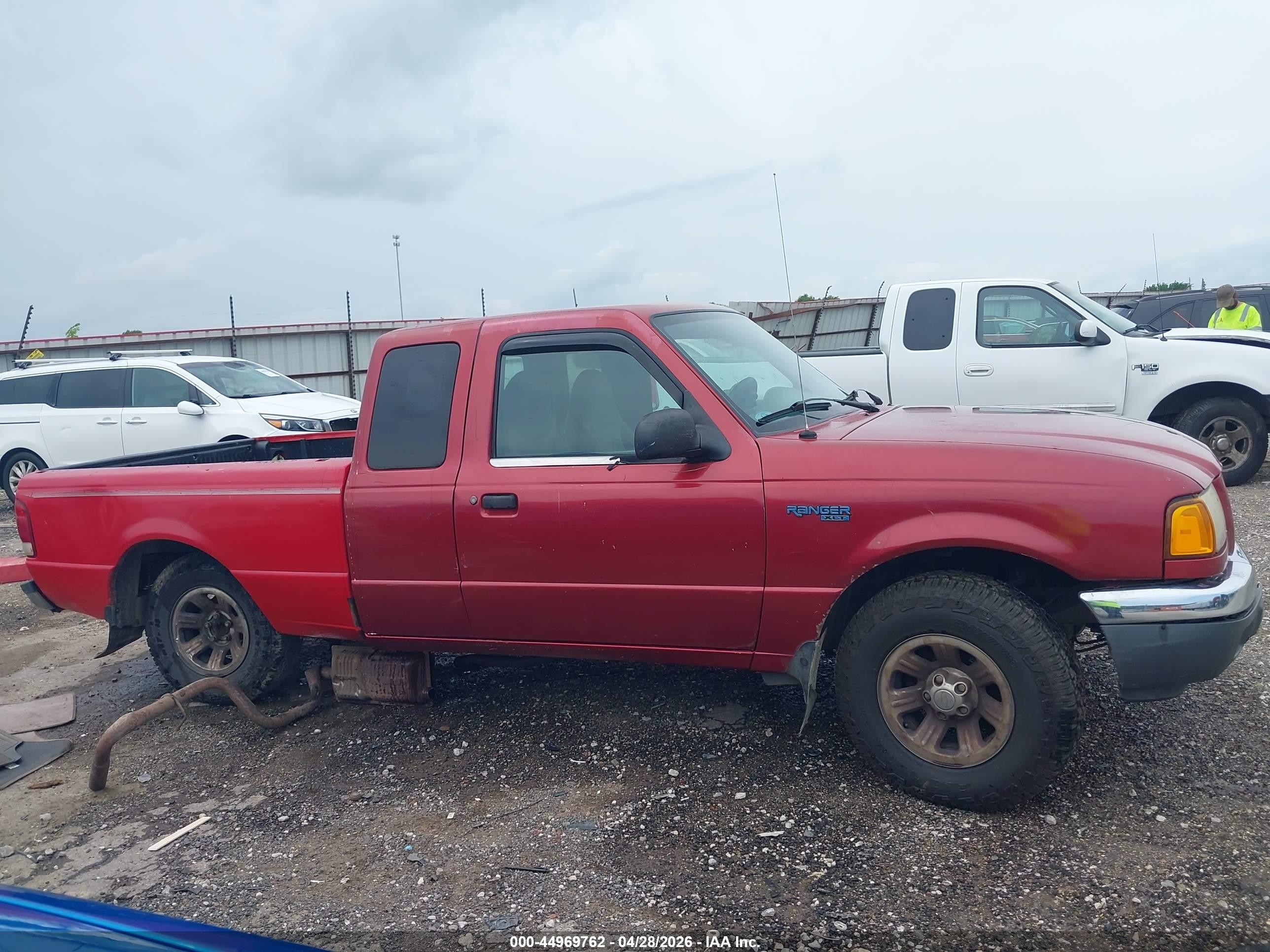 2002 Ford Ranger Edge/tremor/xlt Maroon vin: 1FTYR44U12TA42935