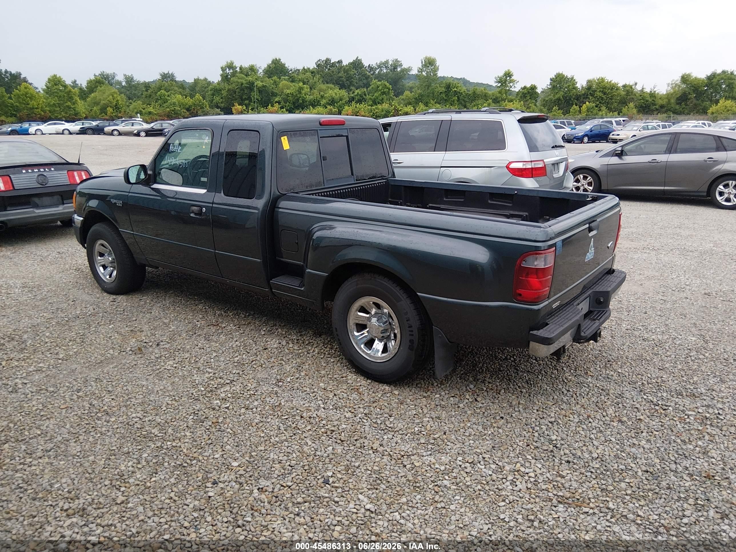 2004 Ford Ranger Edge/tremor/xlt Green vin: 1FTYR44U14PA14838