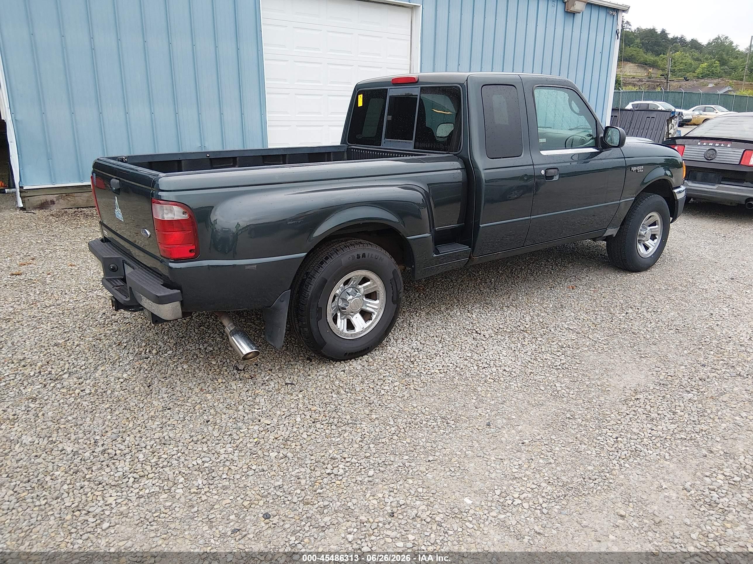 2004 Ford Ranger Edge/tremor/xlt Green vin: 1FTYR44U14PA14838