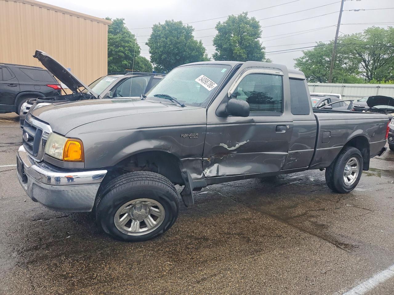 2004 Ford Ranger Super Cab Серый vin: 1FTYR44U14PA27864