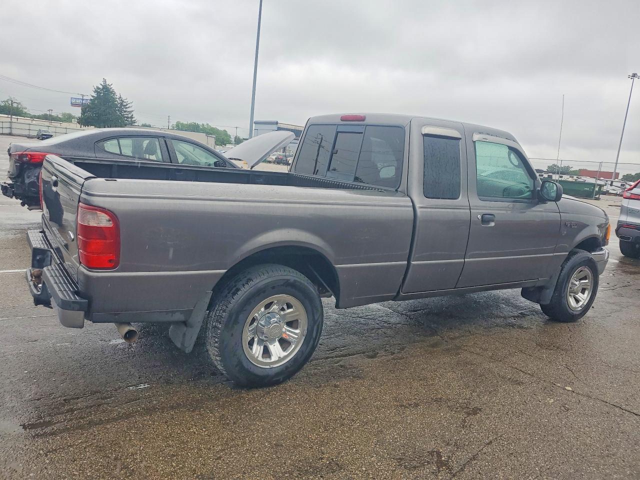 2004 Ford Ranger Super Cab Gray vin: 1FTYR44U14PA27864