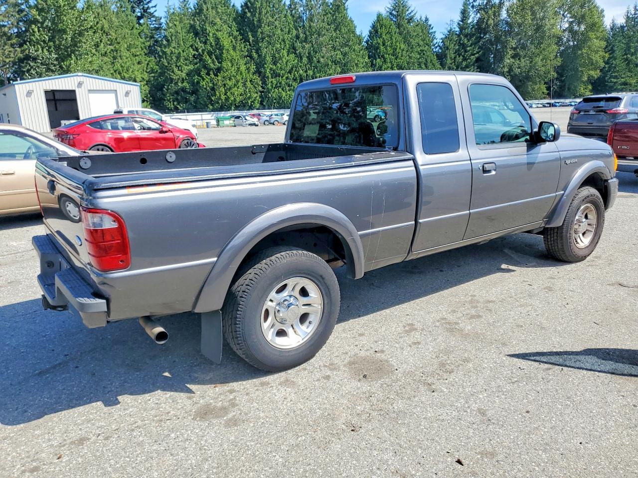 2004 Ford Ranger Super Cab Gray vin: 1FTYR44U14PA49234