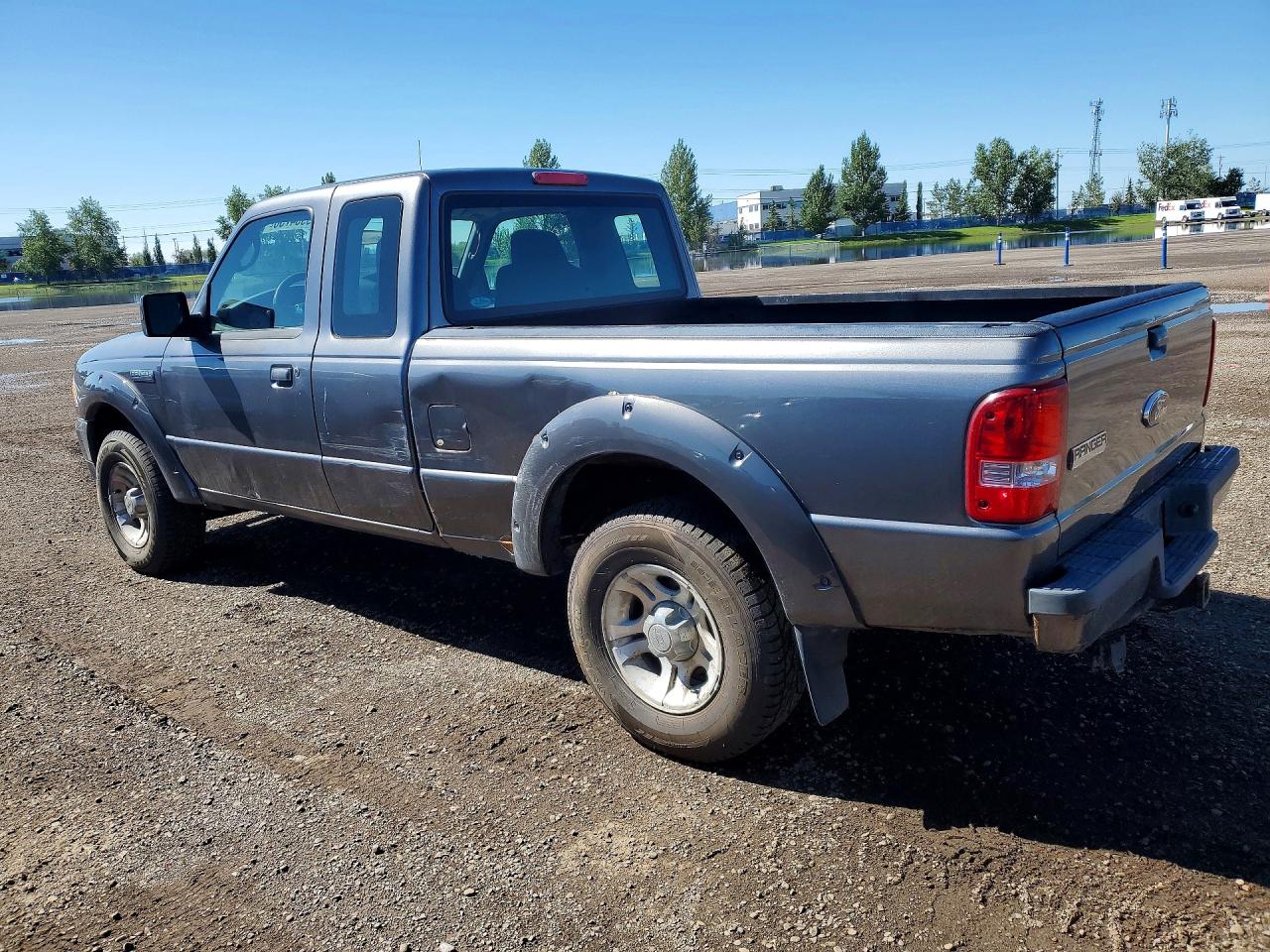 2008 Ford Ranger Super Cab Gray vin: 1FTYR44U18PA52771
