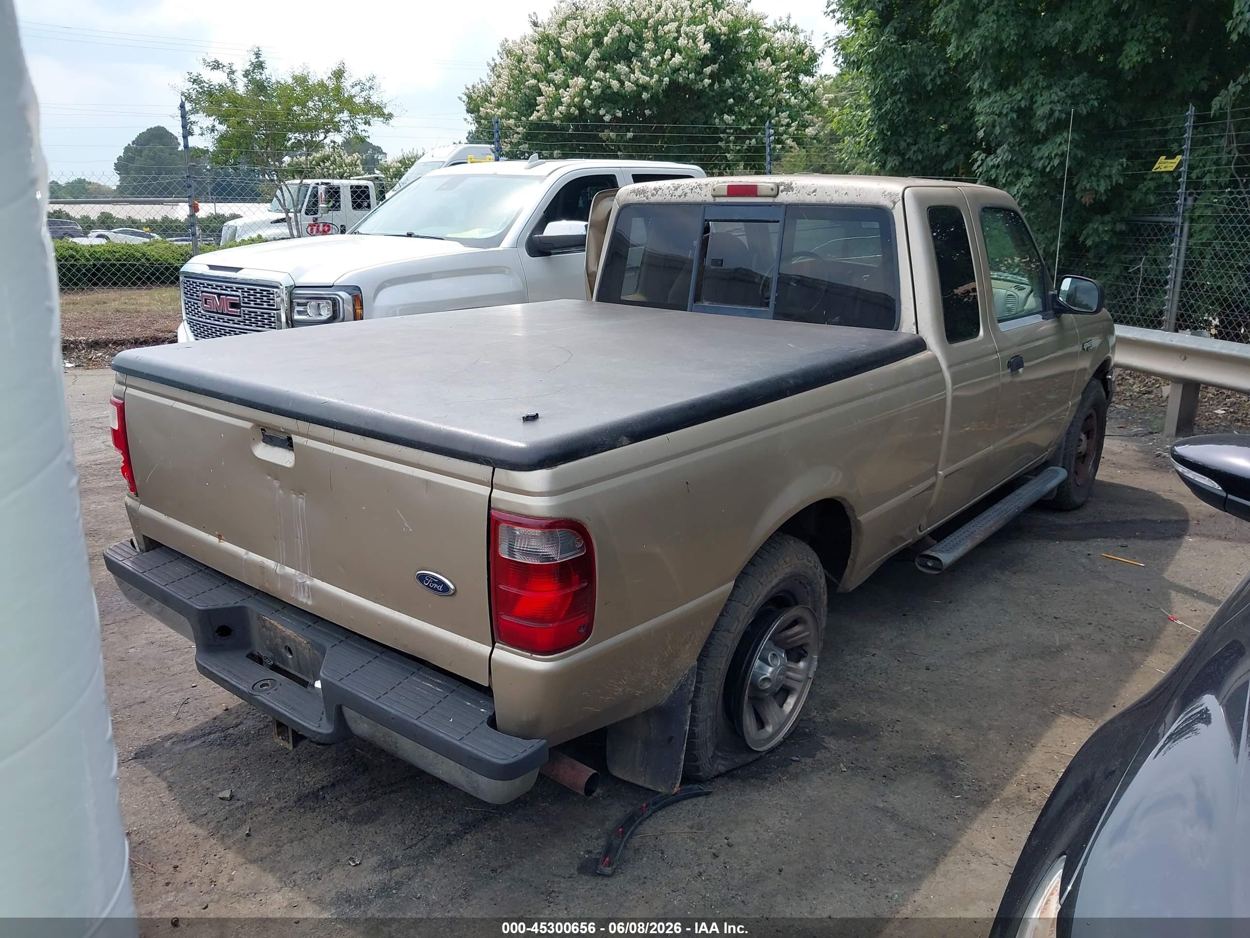 2002 Ford Ranger Edge/tremor/xlt Gold vin: 1FTYR44U22PA92185