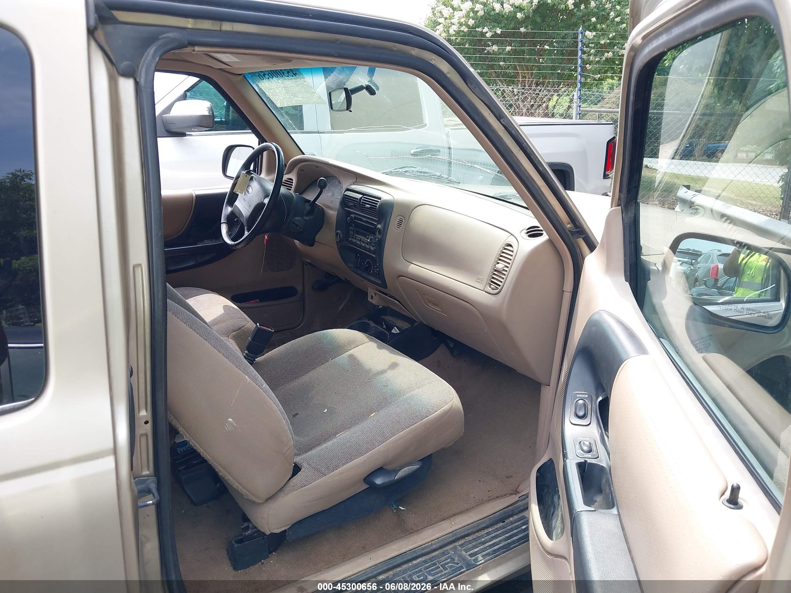 2002 Ford Ranger Edge/tremor/xlt Gold vin: 1FTYR44U22PA92185