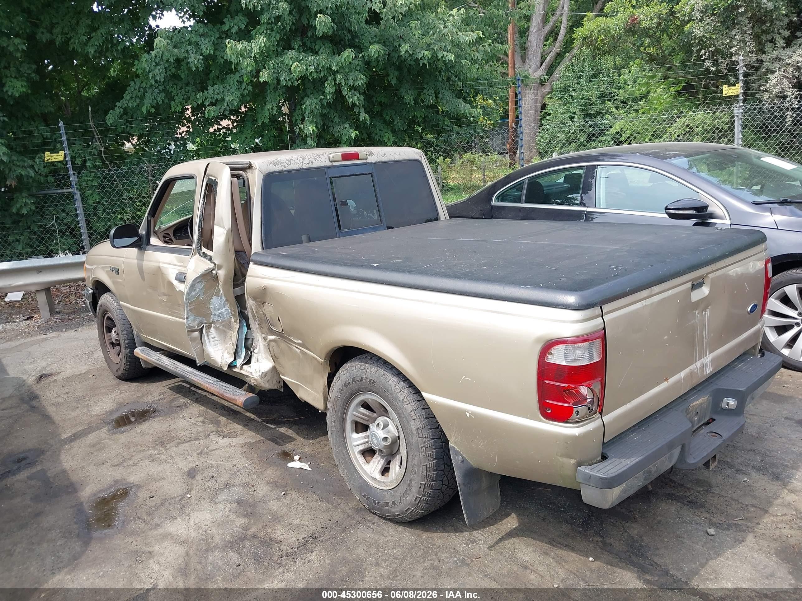 2002 Ford Ranger Edge/tremor/xlt Gold vin: 1FTYR44U22PA92185