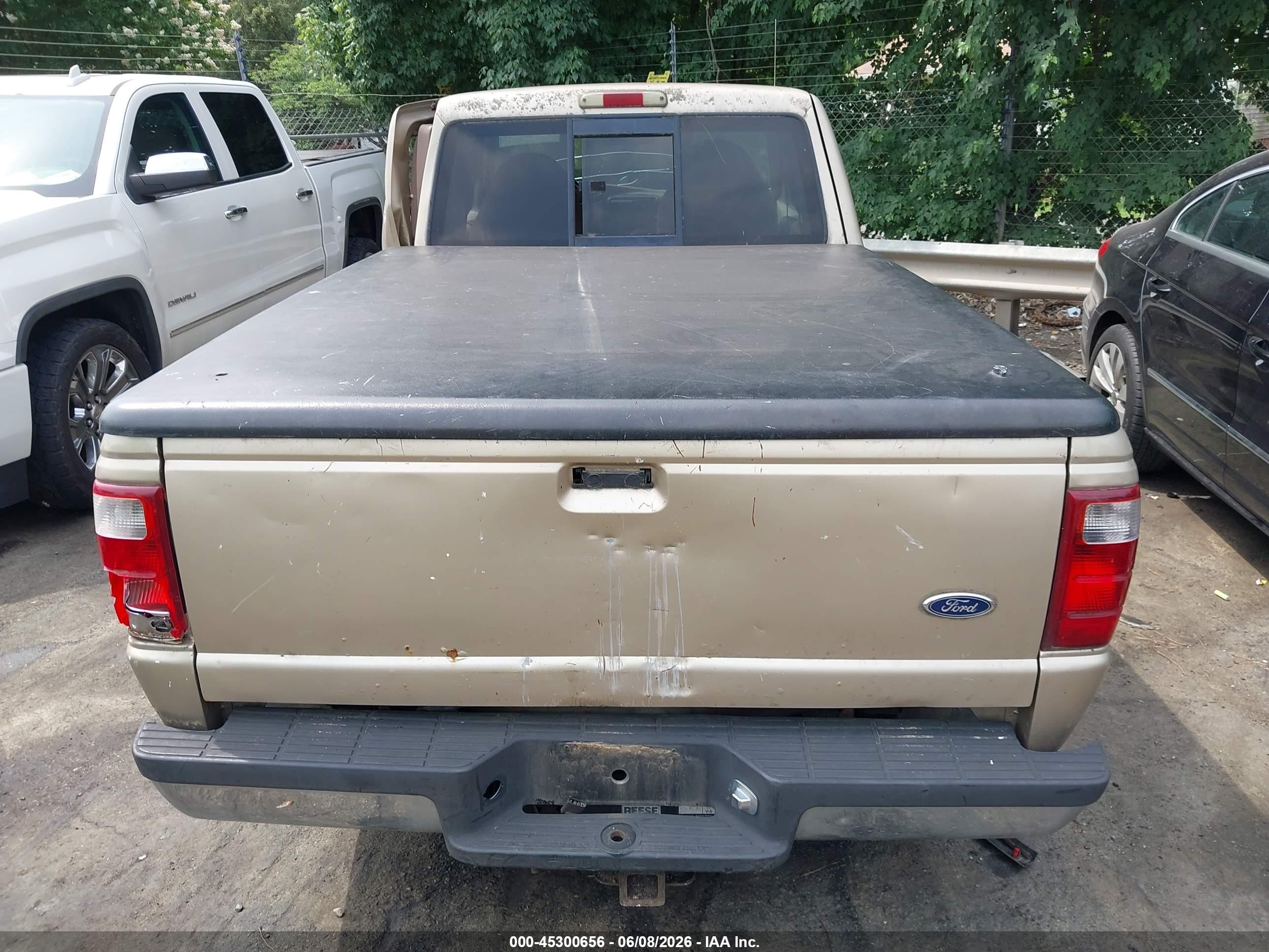 2002 Ford Ranger Edge/tremor/xlt Gold vin: 1FTYR44U22PA92185