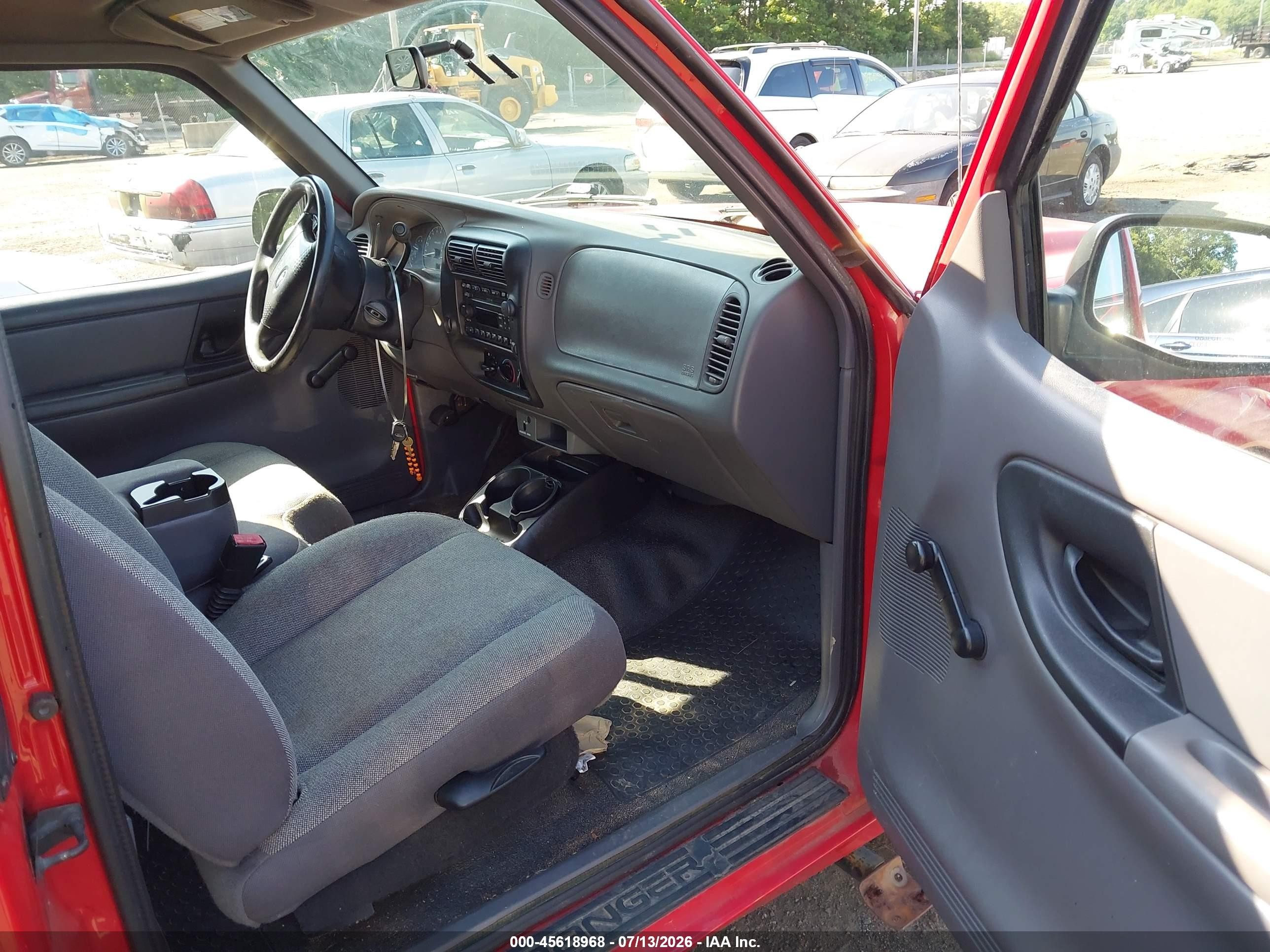 2002 Ford Ranger Edge/tremor/xlt Красный vin: 1FTYR44U22TA53734