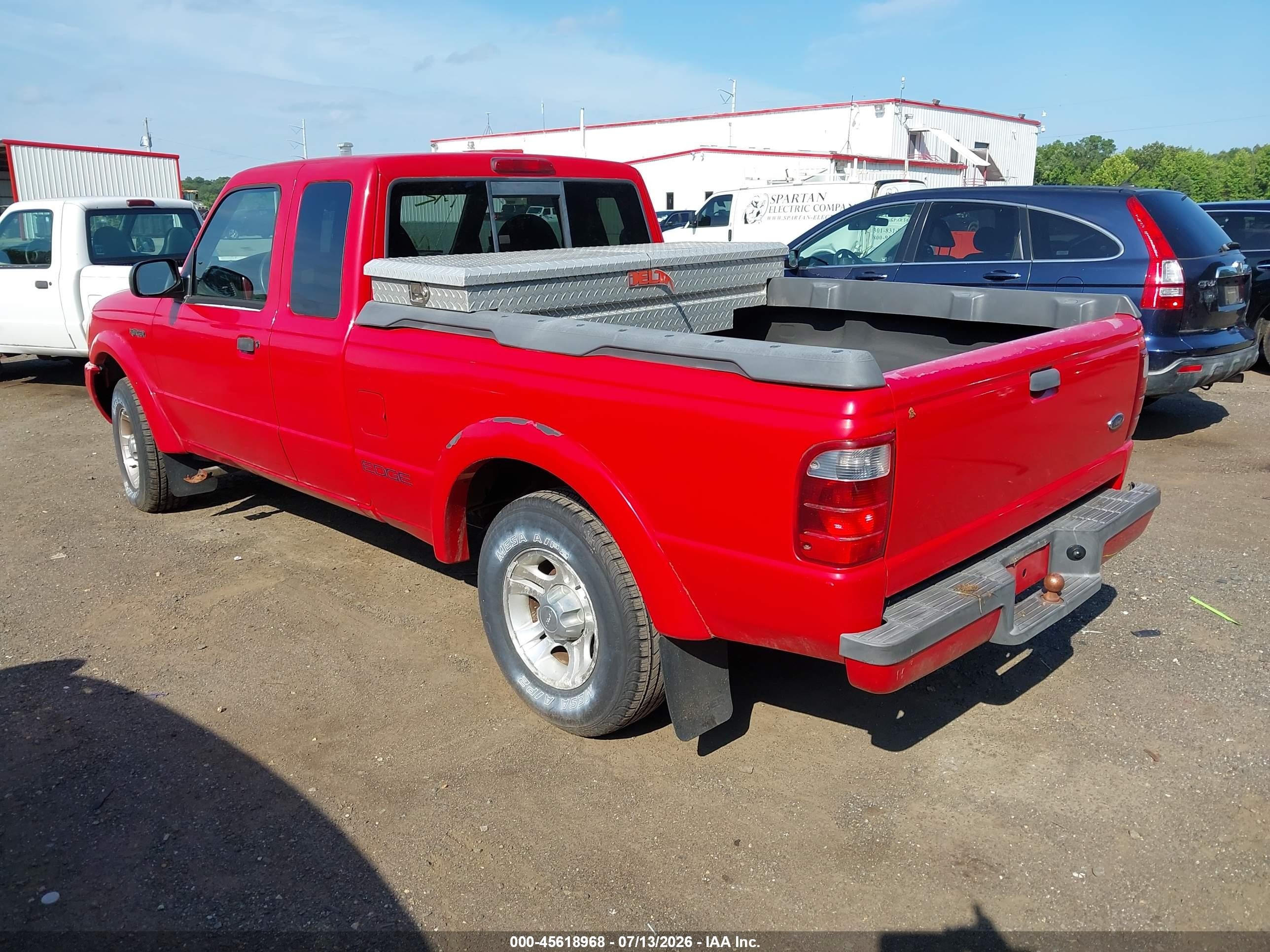 2002 Ford Ranger Edge/tremor/xlt Красный vin: 1FTYR44U22TA53734