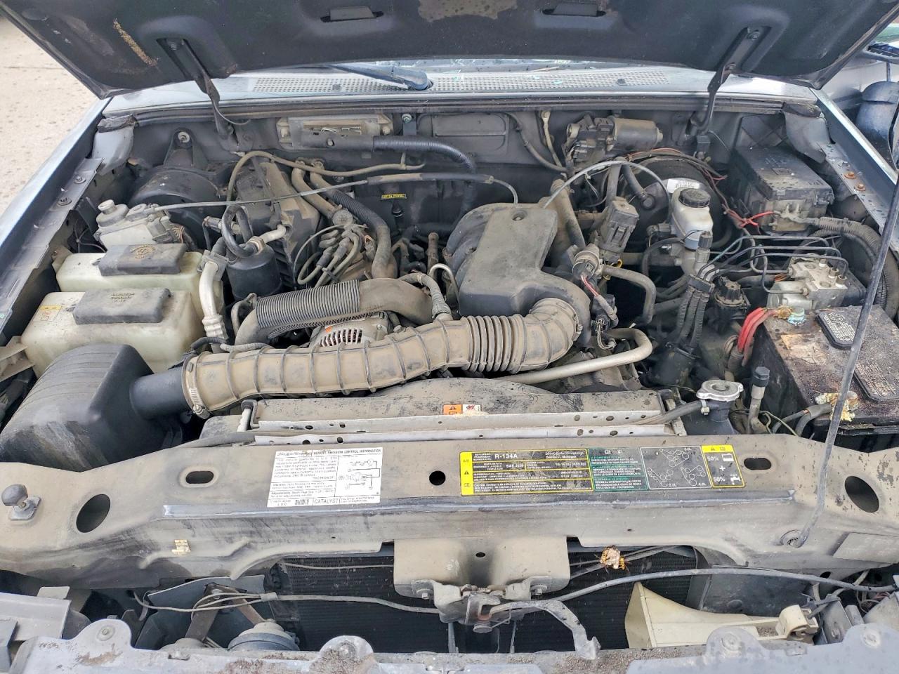 2008 Ford Ranger Серый vin: 1FTYR44U24PA21183