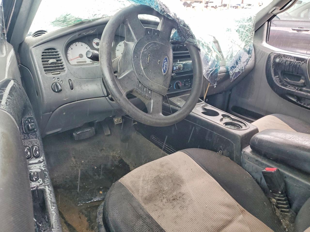 2008 Ford Ranger Серый vin: 1FTYR44U24PA21183
