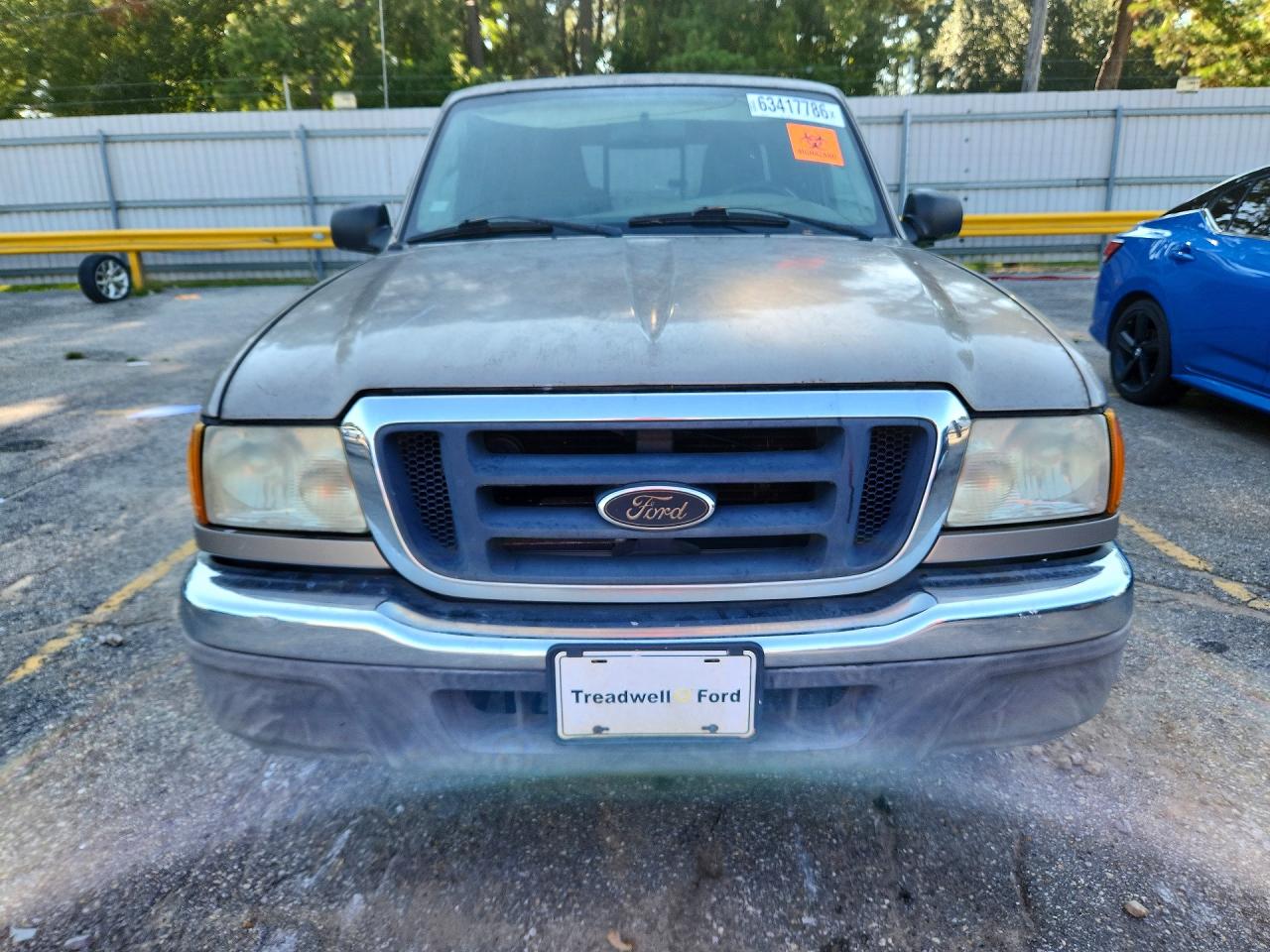 2004 Ford Ranger Super Cab Серый vin: 1FTYR44U24PA36038