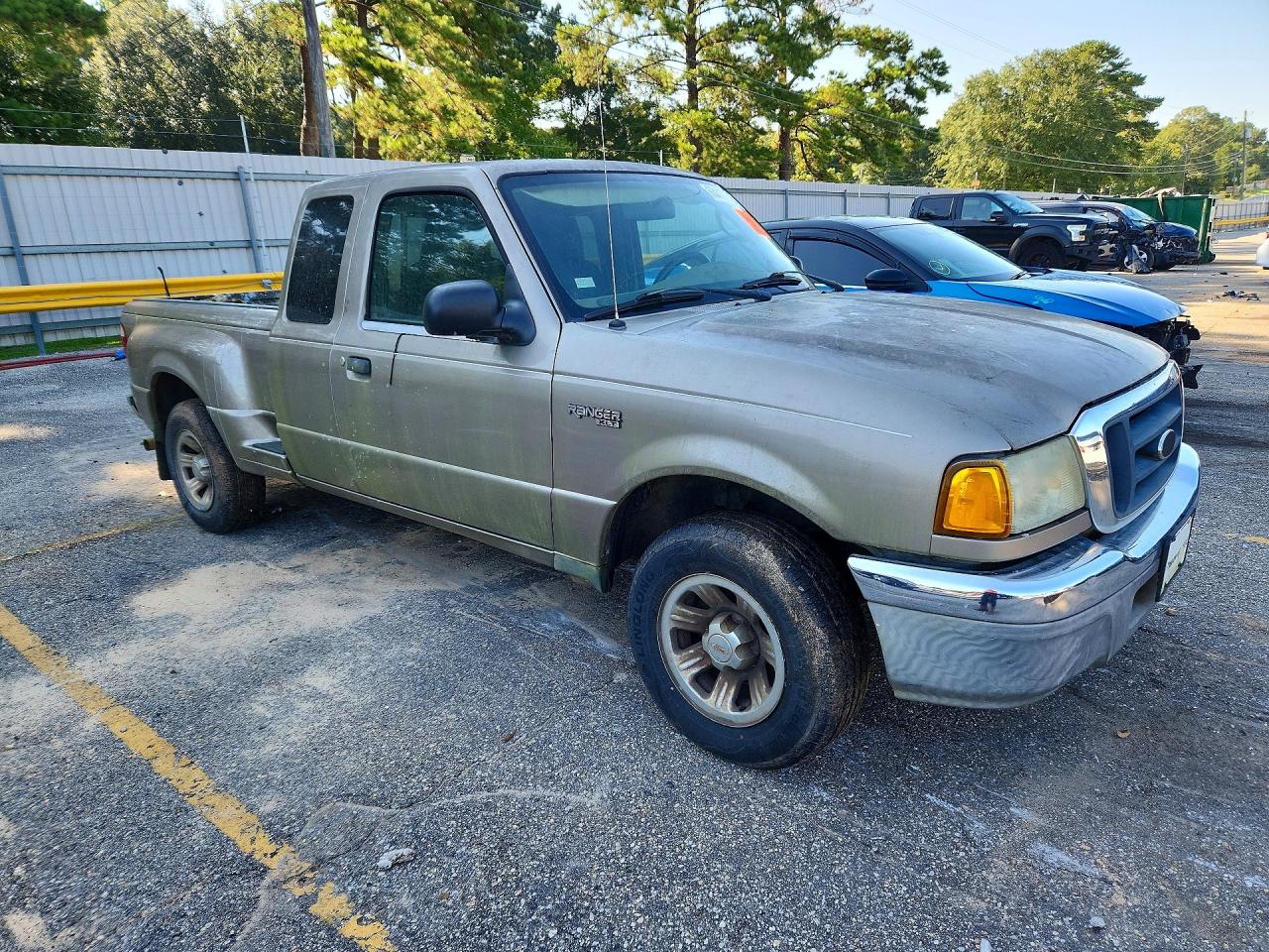 2004 Ford Ranger Super Cab Серый vin: 1FTYR44U24PA36038