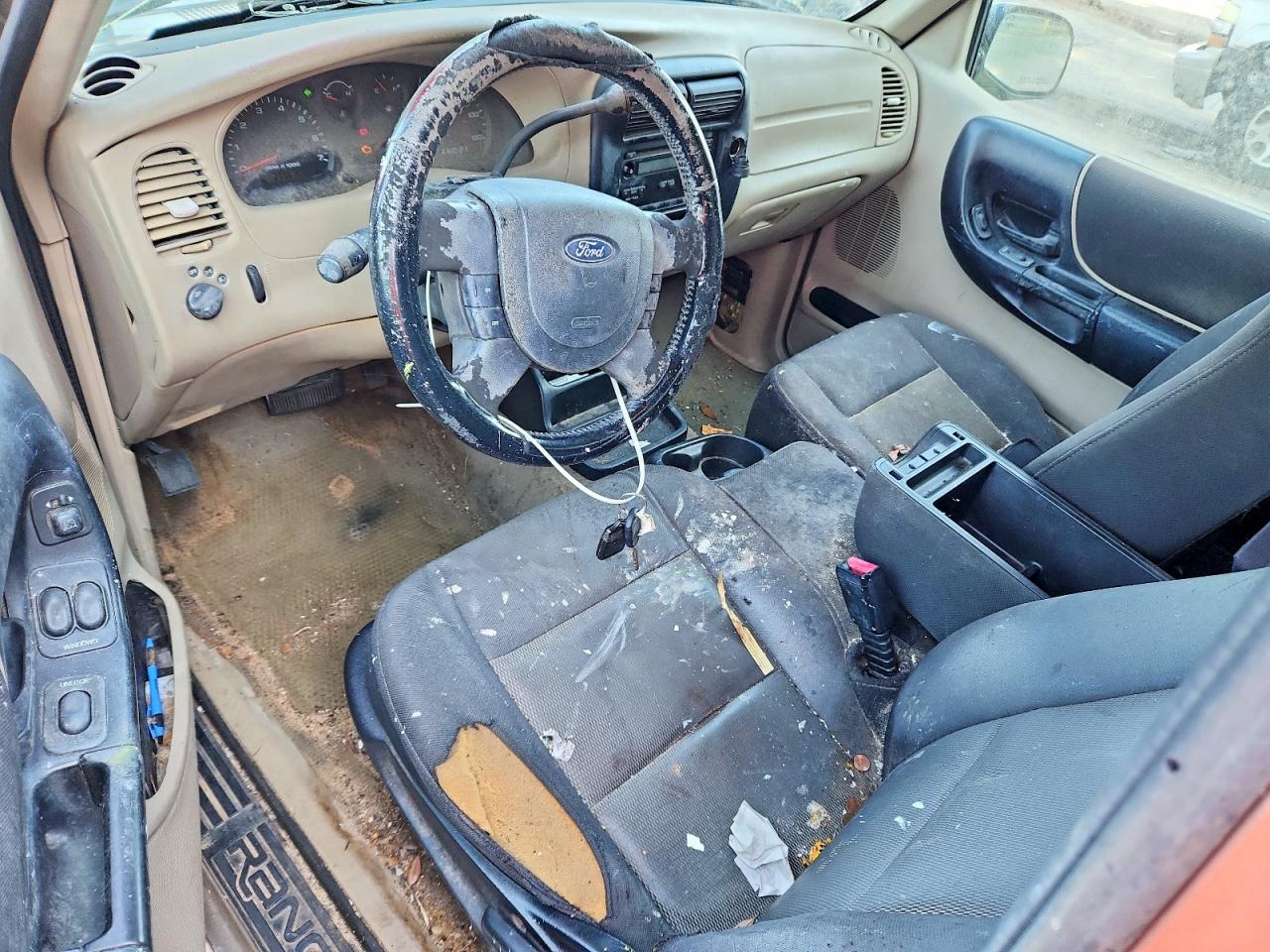 2004 Ford Ranger Super Cab Серый vin: 1FTYR44U24PA36038