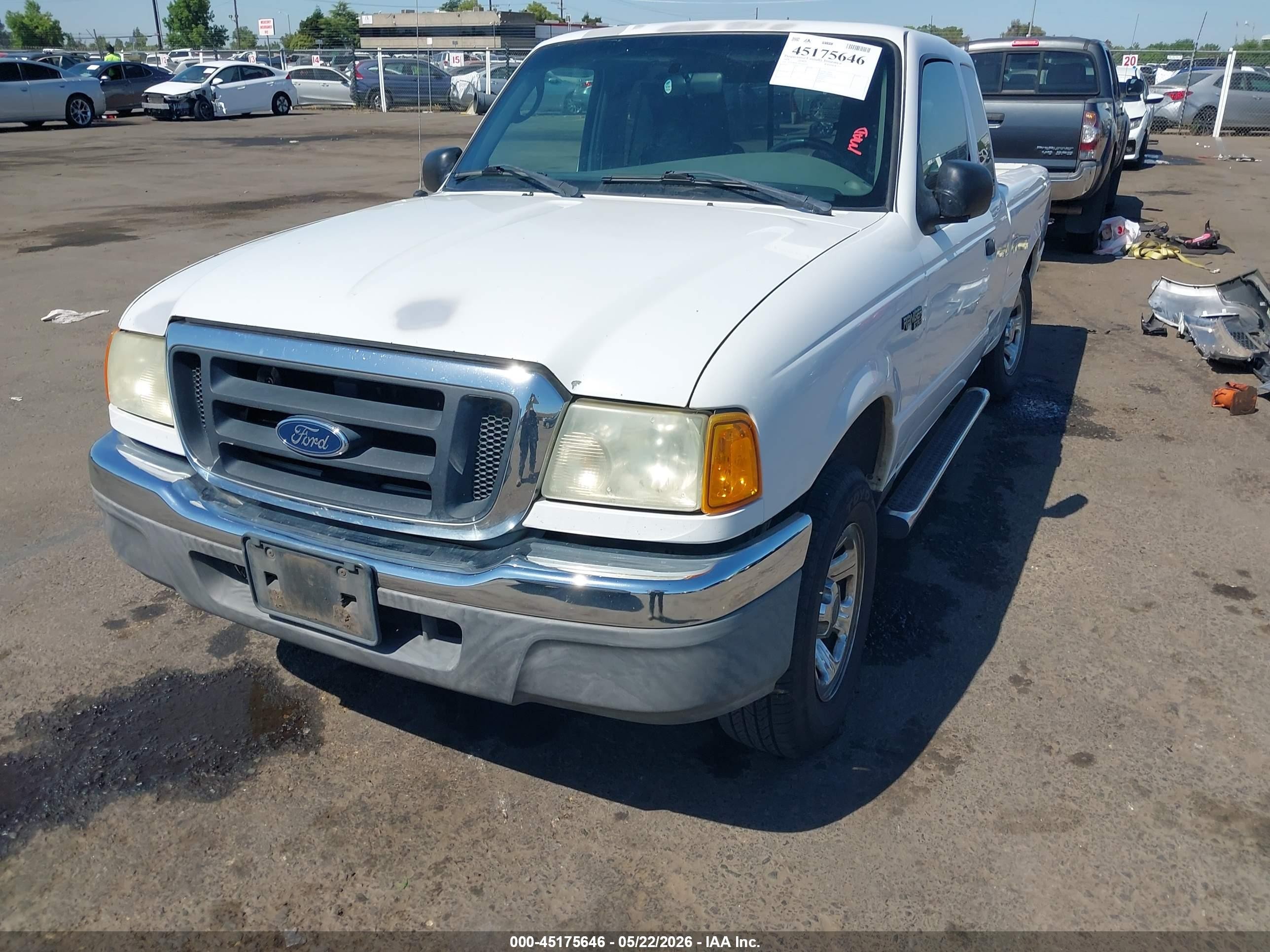 2004 Ford Ranger Edge/tremor/xlt Белый vin: 1FTYR44U24PA44379