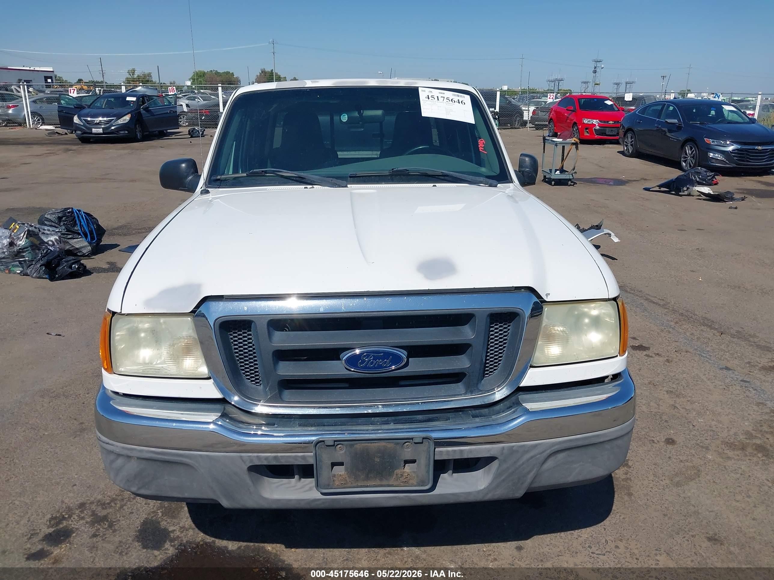 2004 Ford Ranger Edge/tremor/xlt Белый vin: 1FTYR44U24PA44379