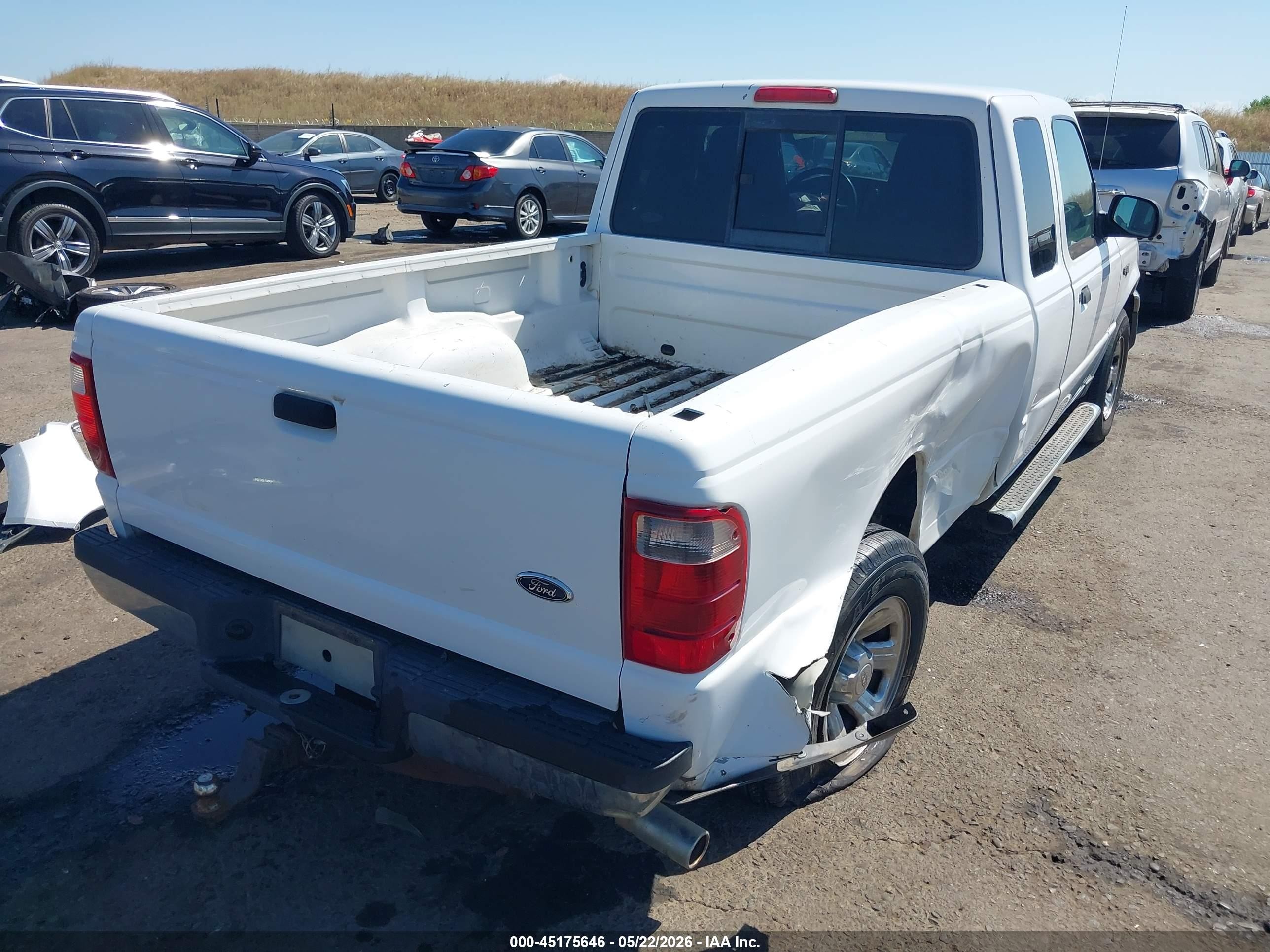 2004 Ford Ranger Edge/tremor/xlt Белый vin: 1FTYR44U24PA44379