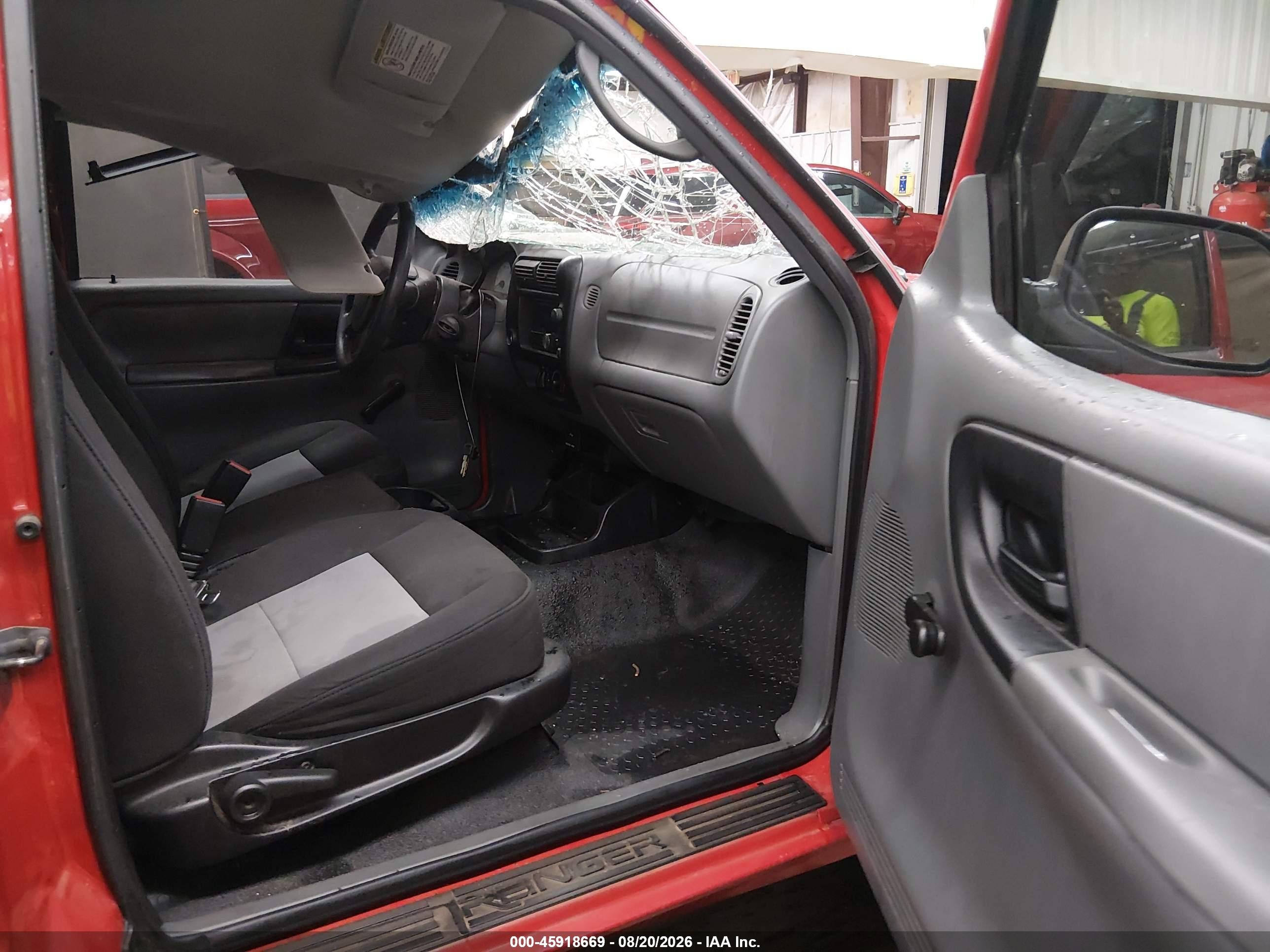 2005 Ford Ranger Edge/stx/xlt Red vin: 1FTYR44U25PA38664