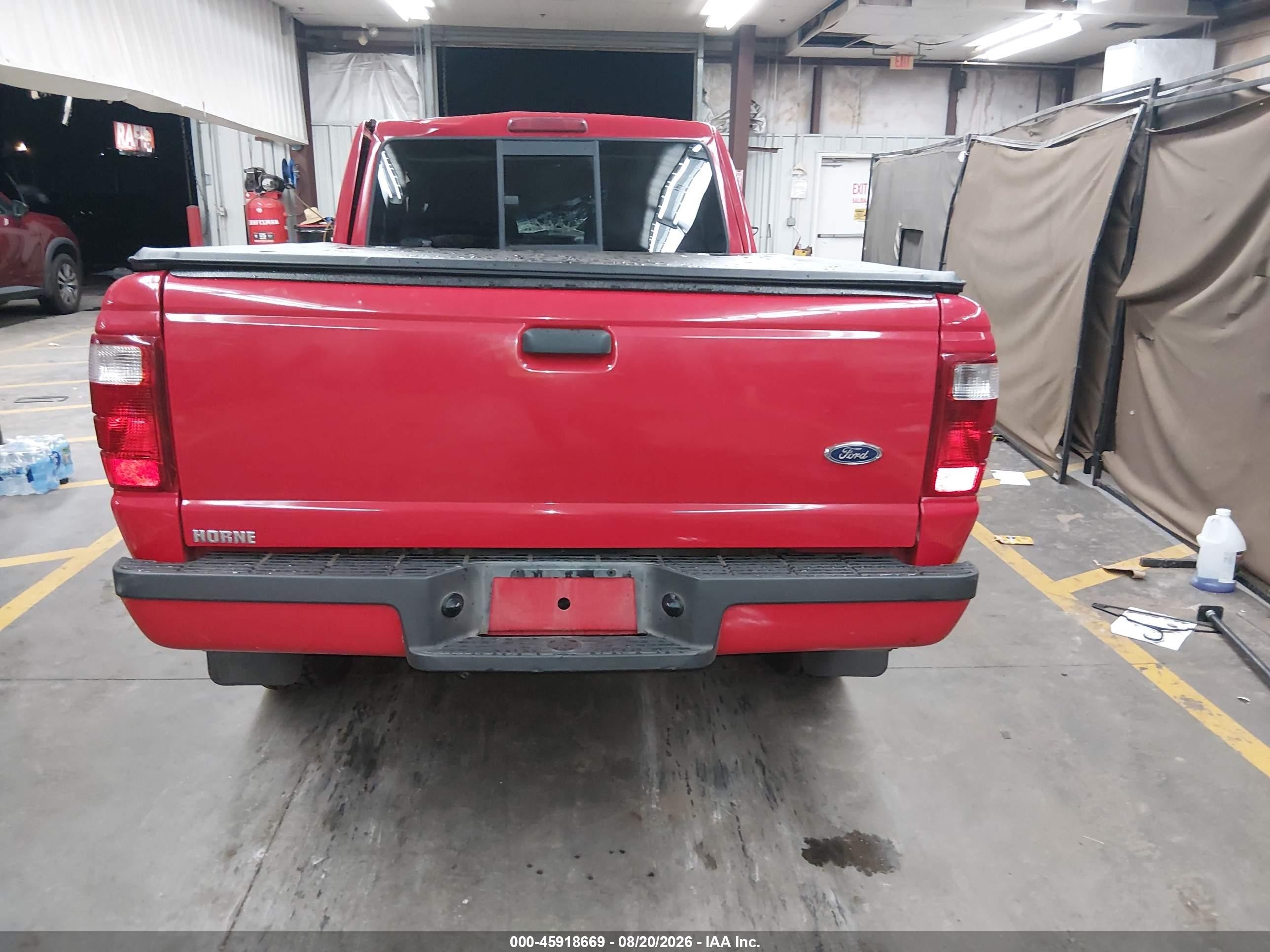 2005 Ford Ranger Edge/stx/xlt Red vin: 1FTYR44U25PA38664