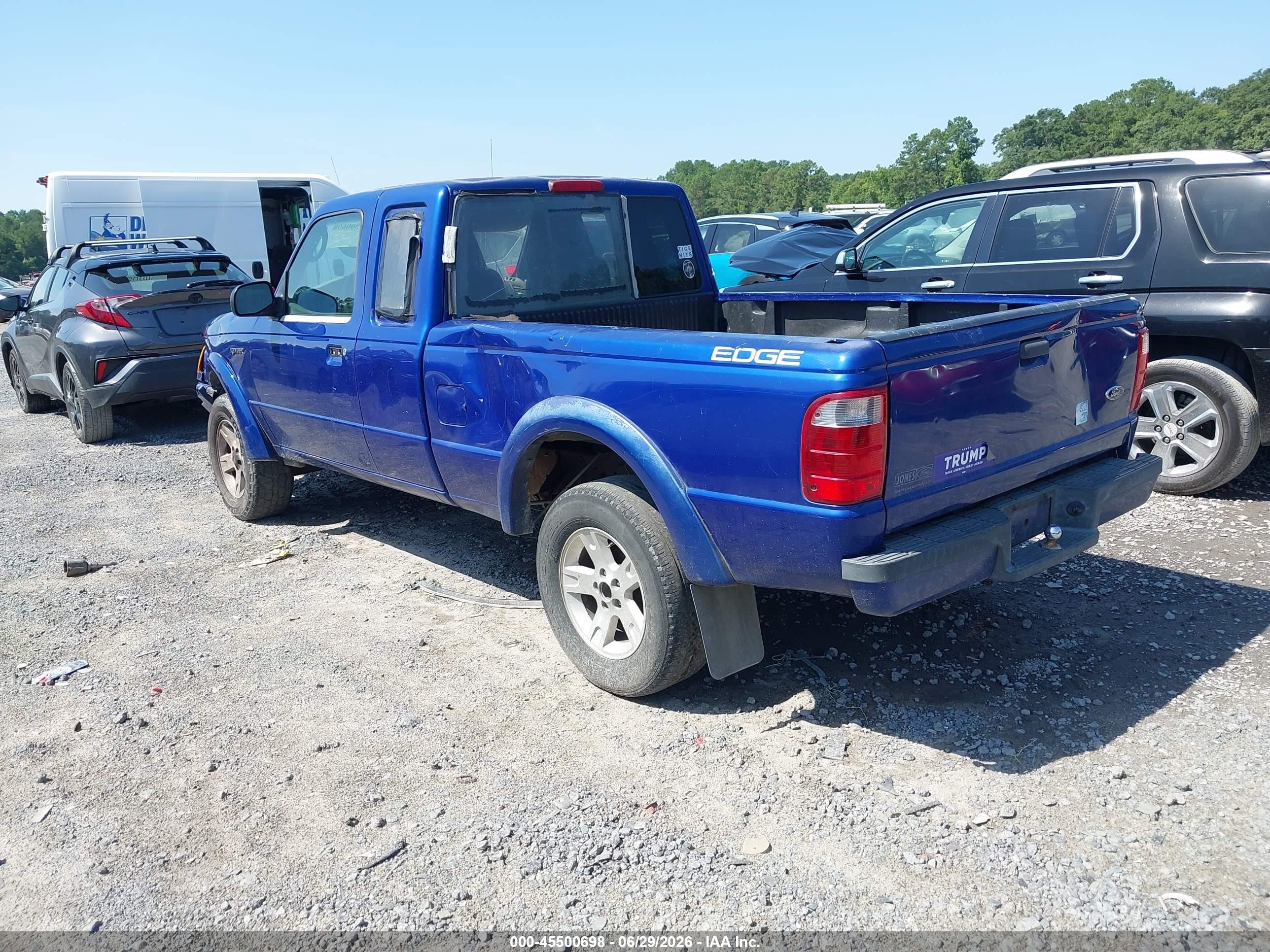 2005 Ford Ranger Edge/stx/xlt Blue vin: 1FTYR44U25PA46778