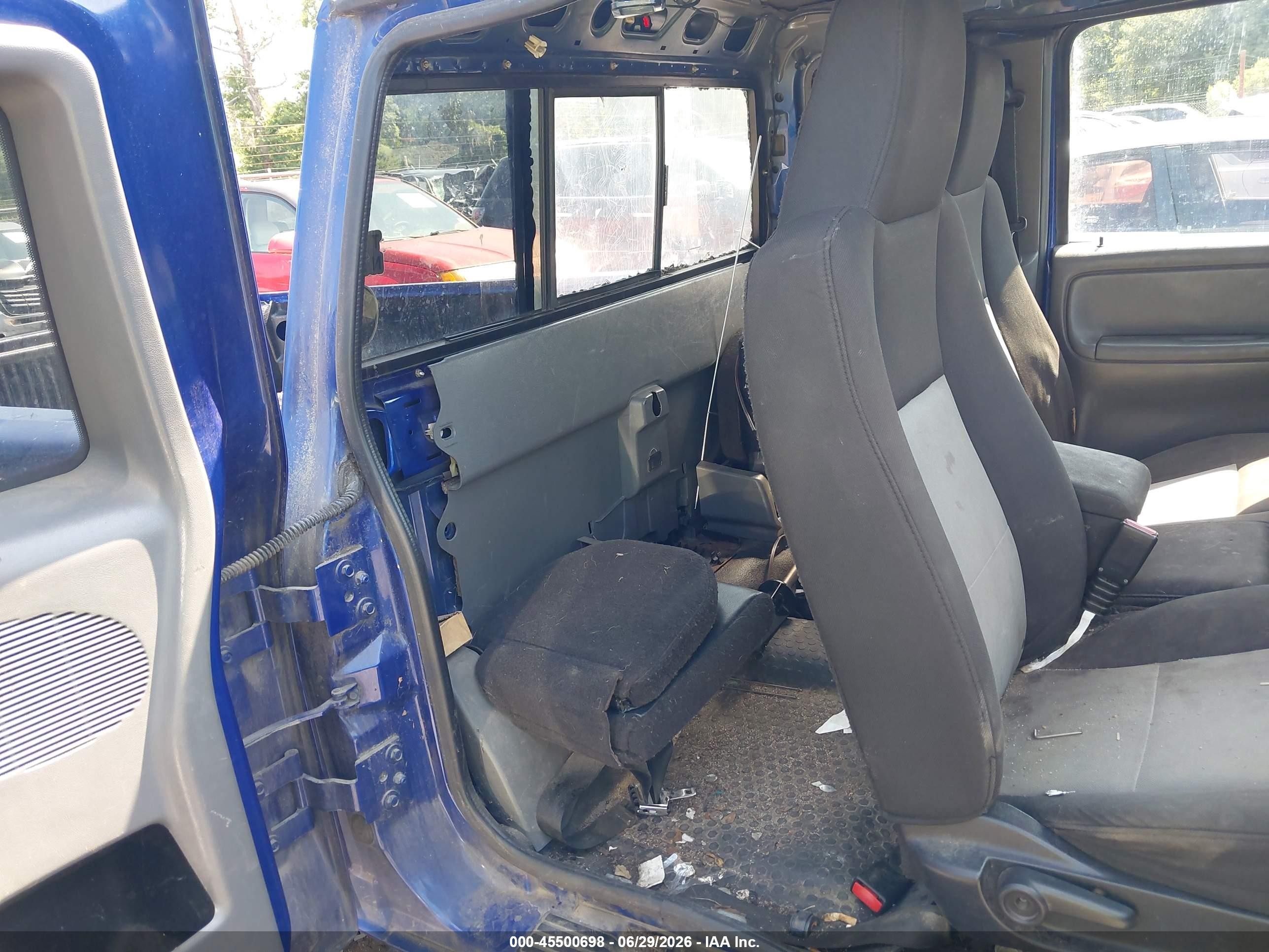 2005 Ford Ranger Edge/stx/xlt Blue vin: 1FTYR44U25PA46778