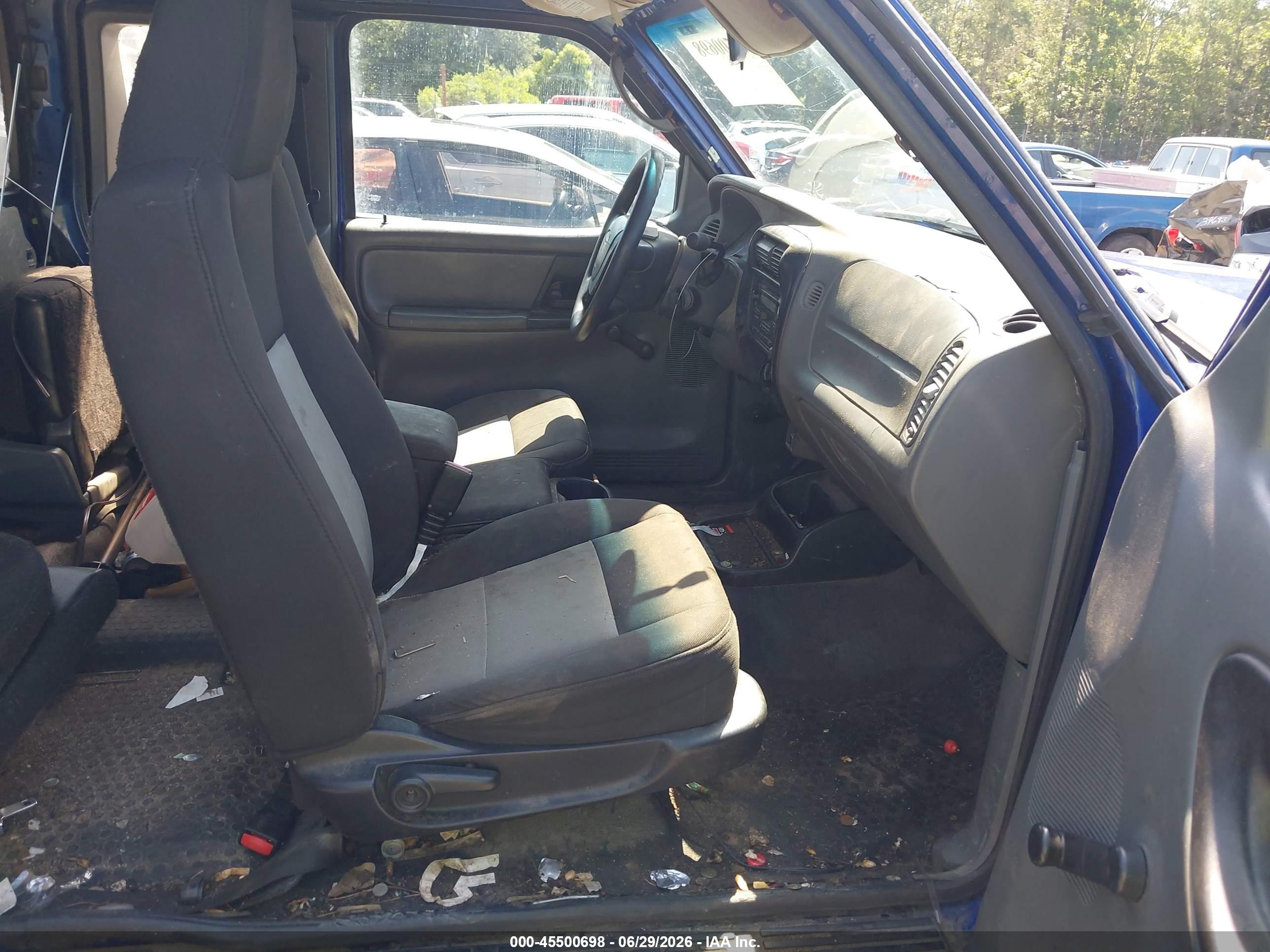 2005 Ford Ranger Edge/stx/xlt Blue vin: 1FTYR44U25PA46778