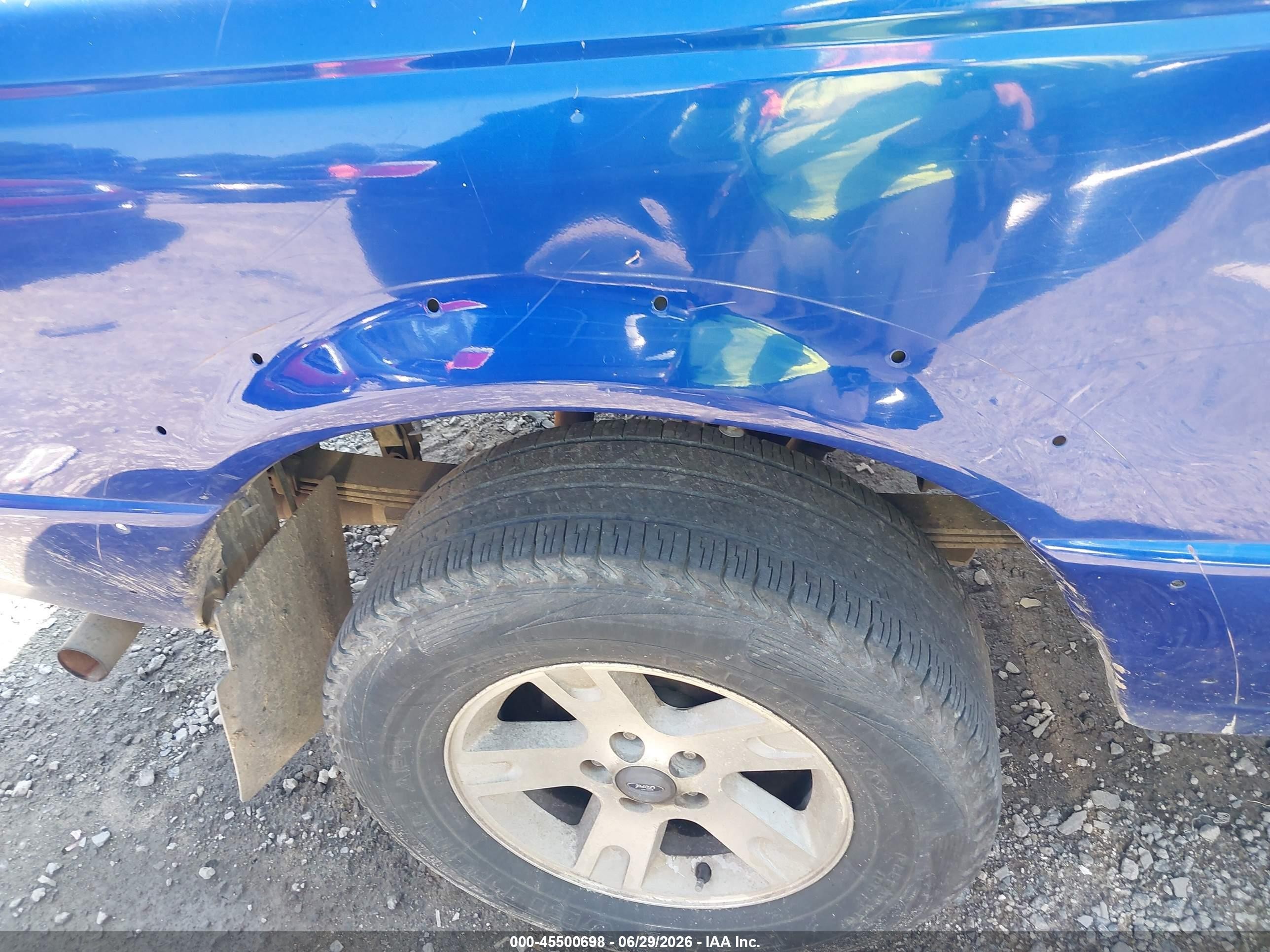 2005 Ford Ranger Edge/stx/xlt Blue vin: 1FTYR44U25PA46778