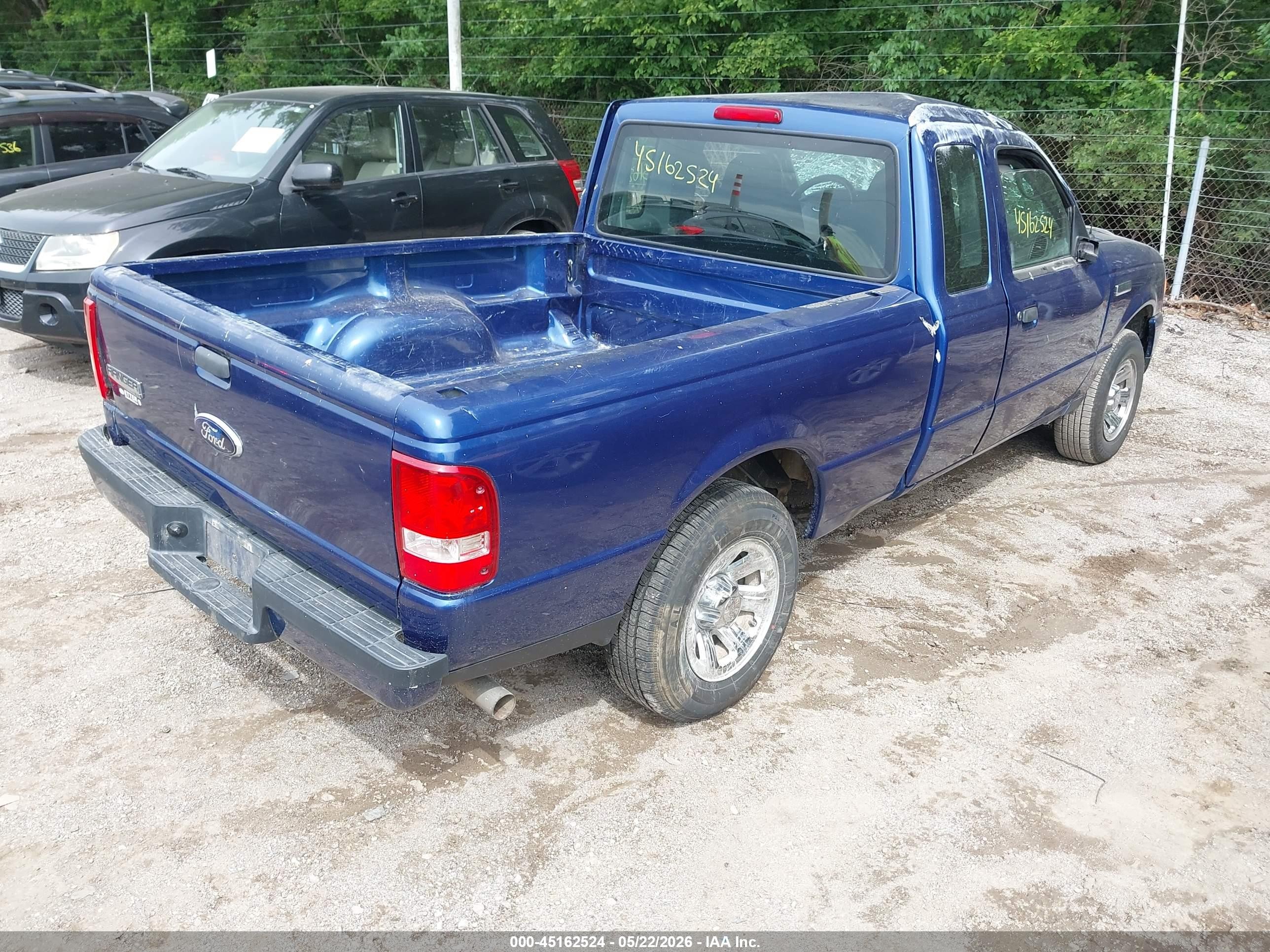 2008 Ford Ranger Sport/xlt Blue vin: 1FTYR44U28PA99484