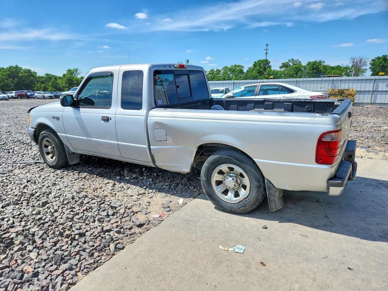 2002 Ford Ranger Super Cab Silver vin: 1FTYR44U32PA31895