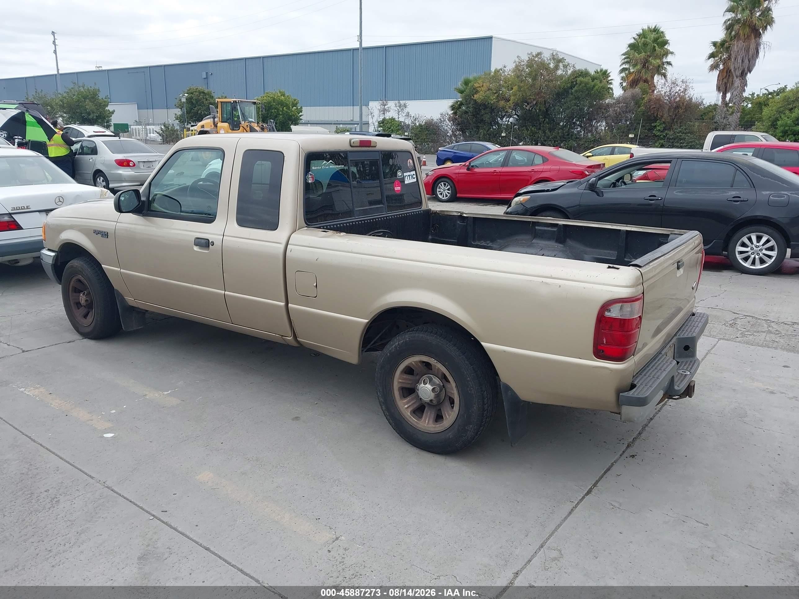 2002 Ford Ranger Edge/tremor/xlt Beige vin: 1FTYR44U32PA83334