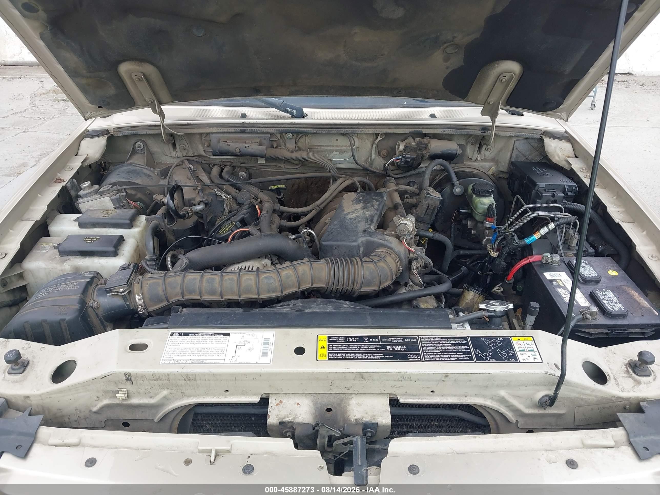 2002 Ford Ranger Edge/tremor/xlt Beige vin: 1FTYR44U32PA83334