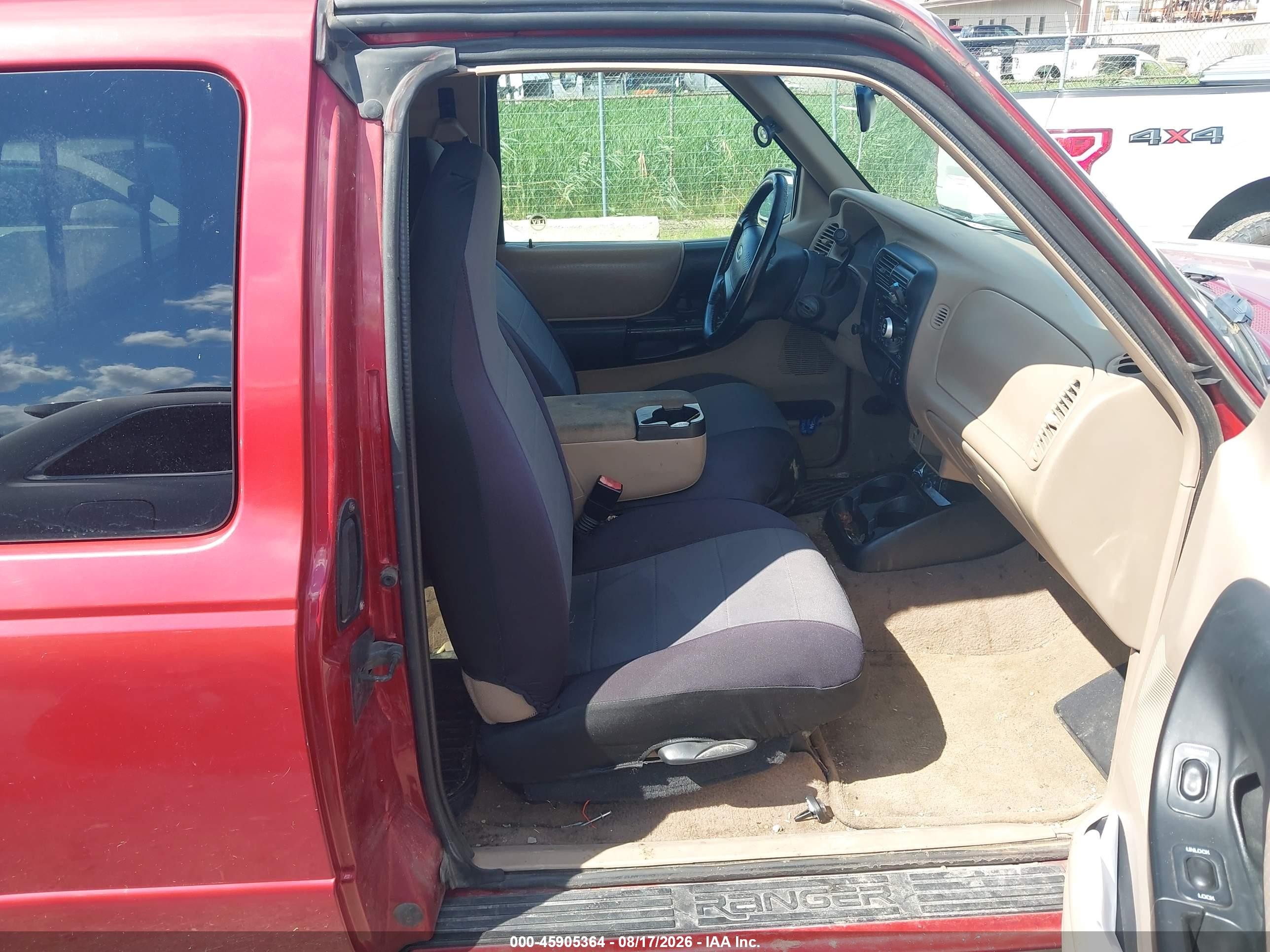 2002 Ford Ranger Edge/tremor/xlt Бордовый vin: 1FTYR44U32TA30902
