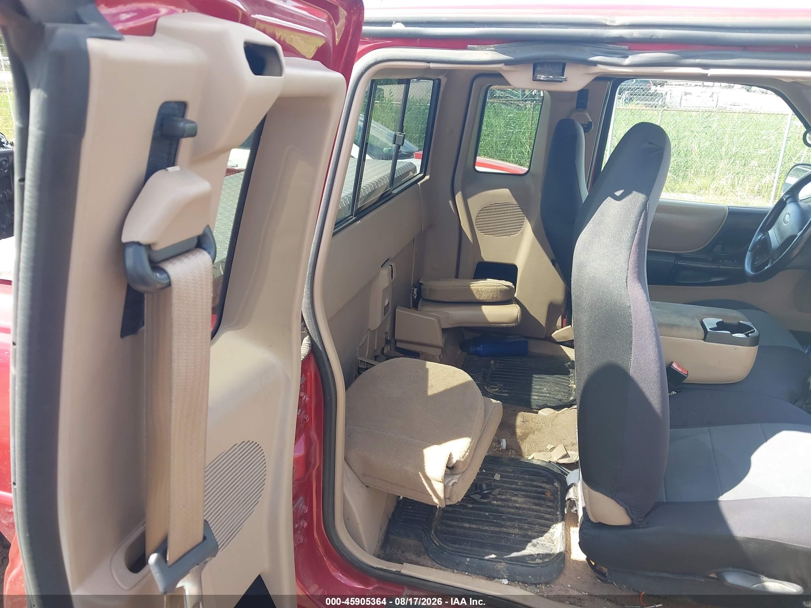 2002 Ford Ranger Edge/tremor/xlt Бордовый vin: 1FTYR44U32TA30902