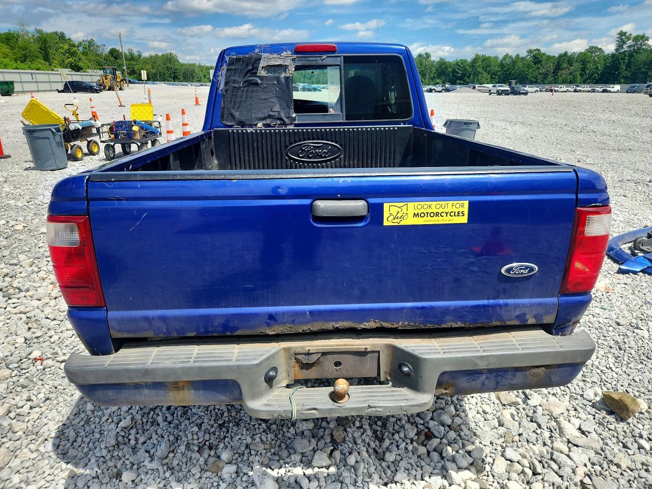 2003 Ford Ranger Super Cab Blue vin: 1FTYR44U33PB53514