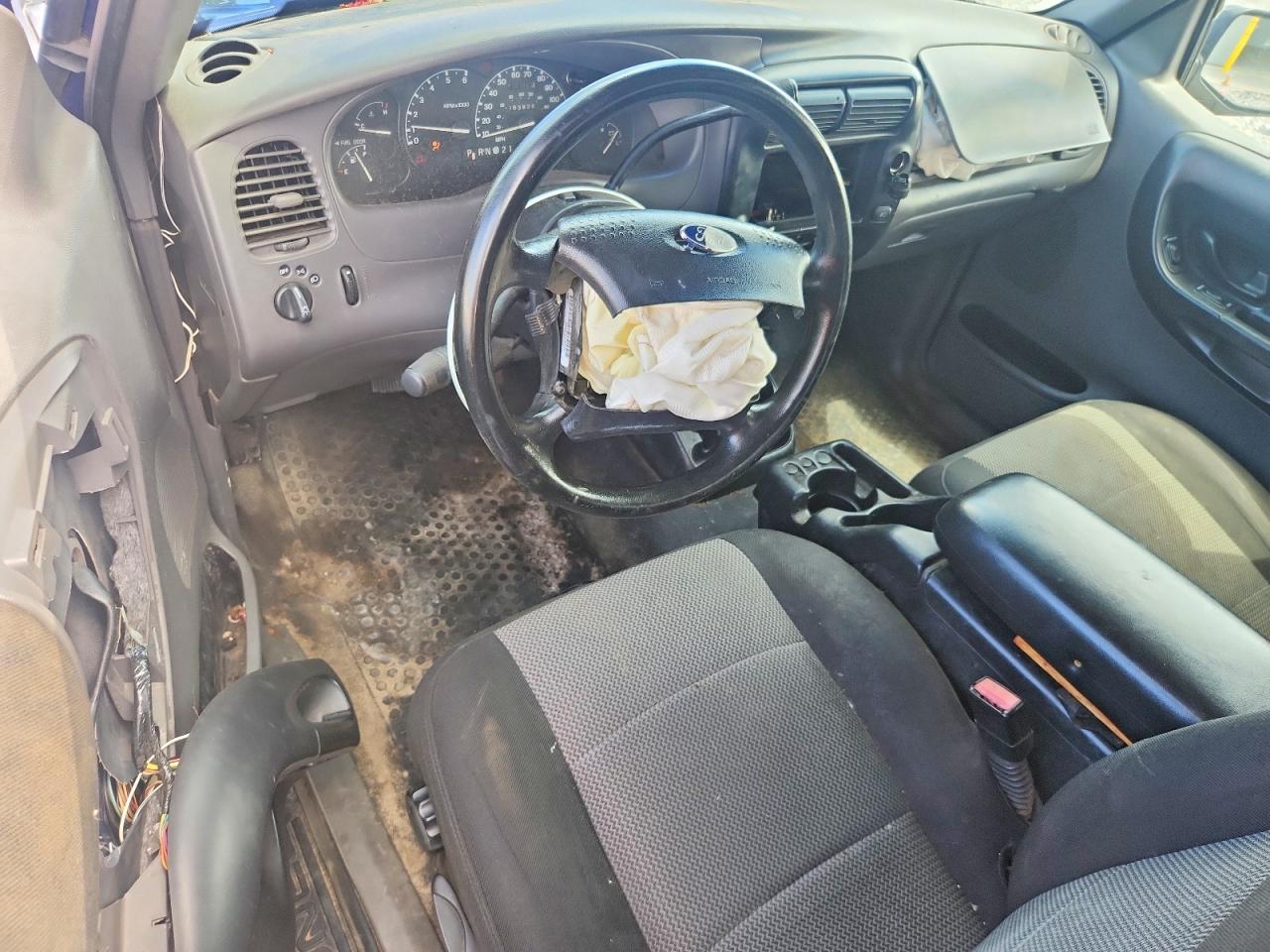 2003 Ford Ranger Super Cab Blue vin: 1FTYR44U33PB53514