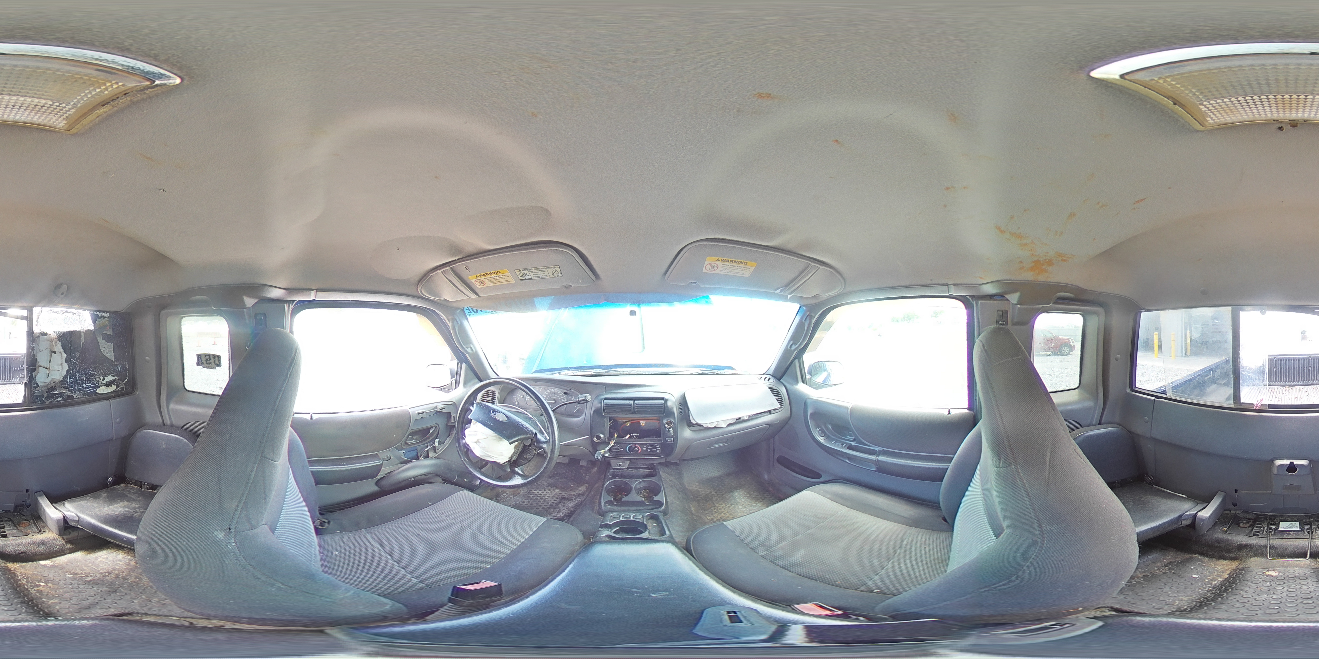 2003 Ford Ranger Super Cab Blue vin: 1FTYR44U33PB53514