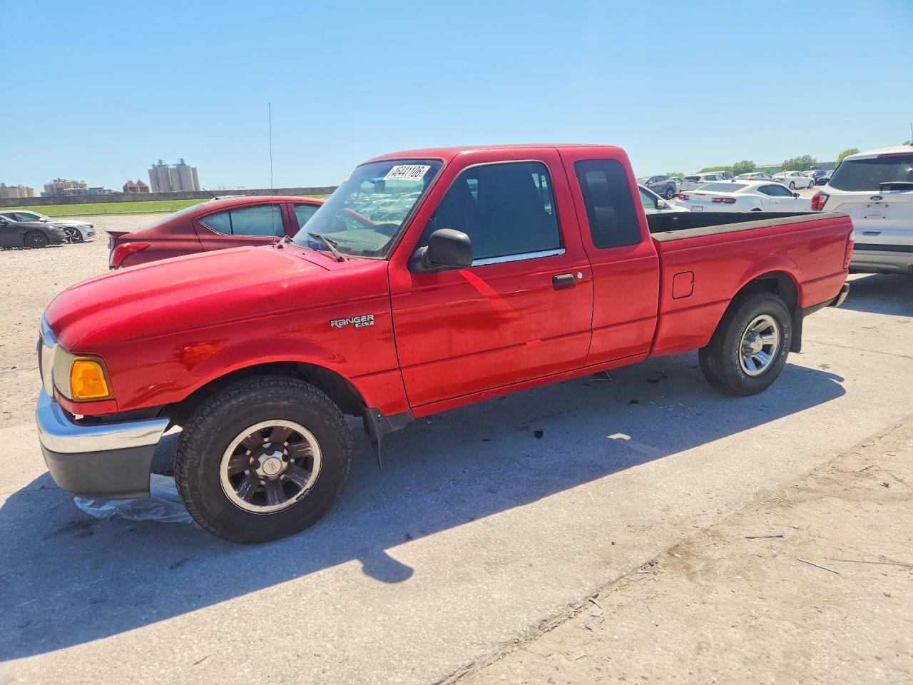 2004 Ford Ranger Super Cab Red vin: 1FTYR44U34PA05395