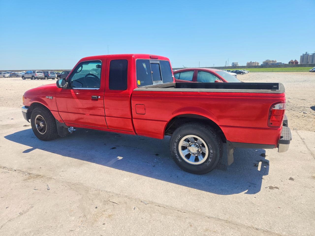 2004 Ford Ranger Super Cab Red vin: 1FTYR44U34PA05395