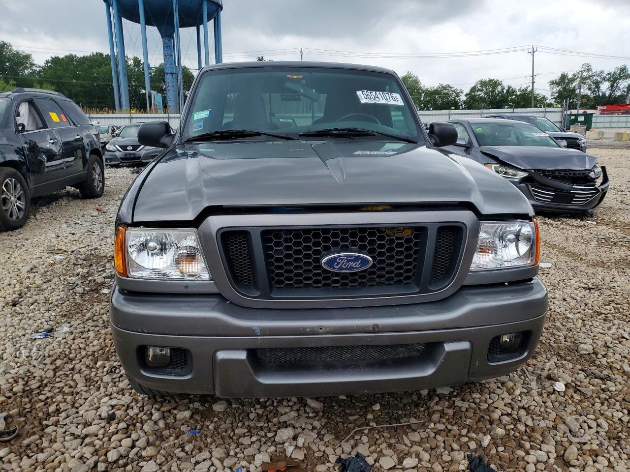 2004 Ford Ranger Super Cab Gray vin: 1FTYR44U34PA26750