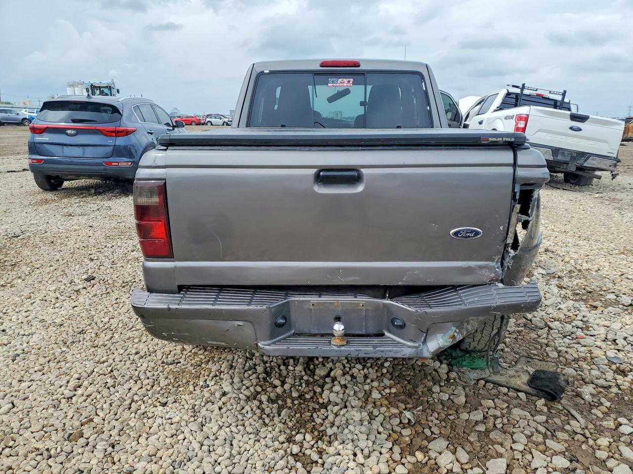2004 Ford Ranger Super Cab Gray vin: 1FTYR44U34PA26750